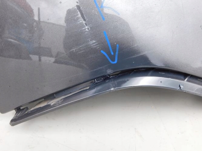 PEUGEOT 3008 II 16- PRAVY ROH ZADNEHO NARAZNIKA