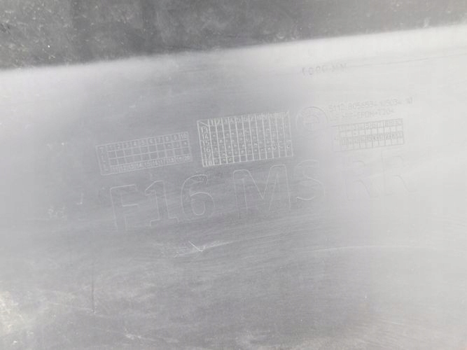 BMW X6 F16 M-PAKET ZADNÝ NÁRAZNÍK