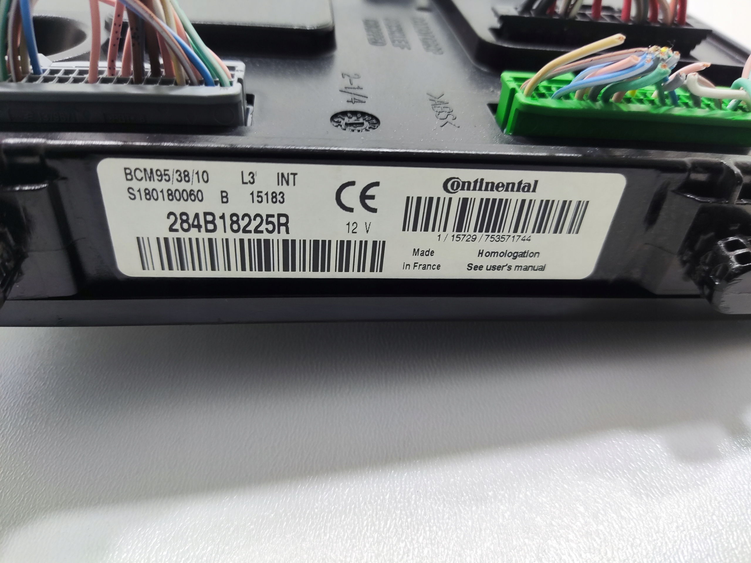 MODUL RIADIACA JEDNOTKA BCM RENAULT ZOE I 284B18225R 2013-2019