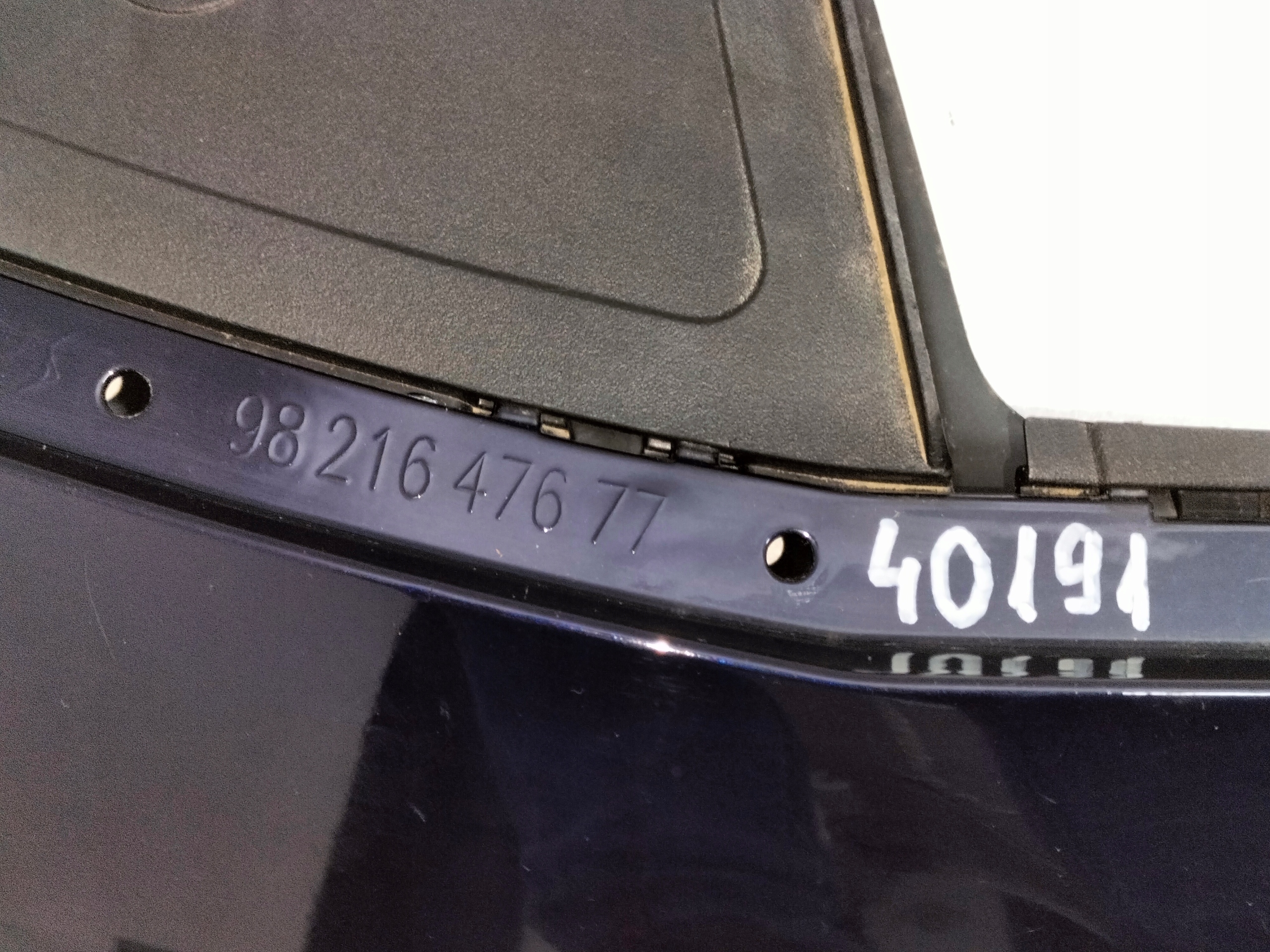 LIŠTA PREDNÉHO NÁRAZNÍKA CITROEN DS7 18-