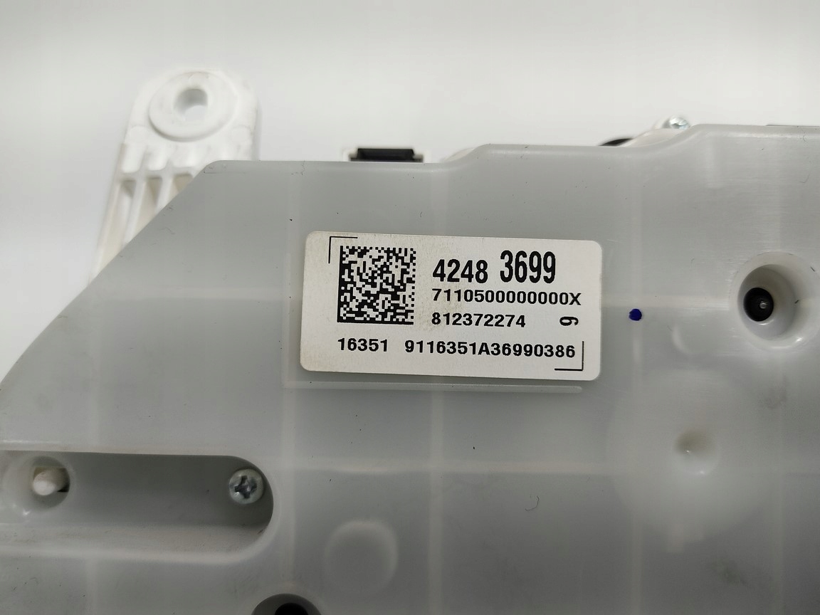 TACHOMETER BUDIKY OPEL MOKKA I A X 1.6 CDTI 42483699 2016-2019 LIFT EUROPA