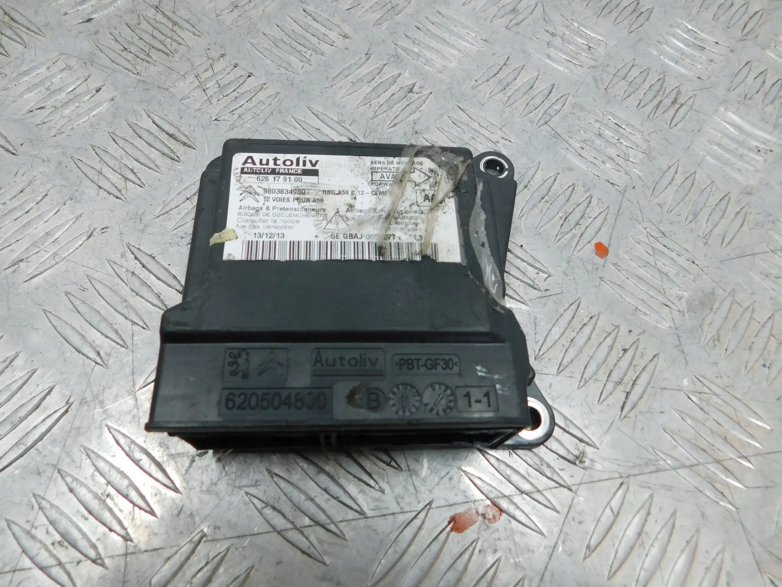 RIADIACA JEDNOTKA AIRBAGOV CITROEN C3 PICASSO 9803834980