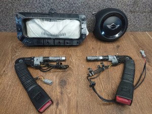 MINI COOPER R56 AIRBAGY BEZPECNOSTNE PASY MINI COOPER R56 AIRBAGY BEZPECNOSTNE PASY