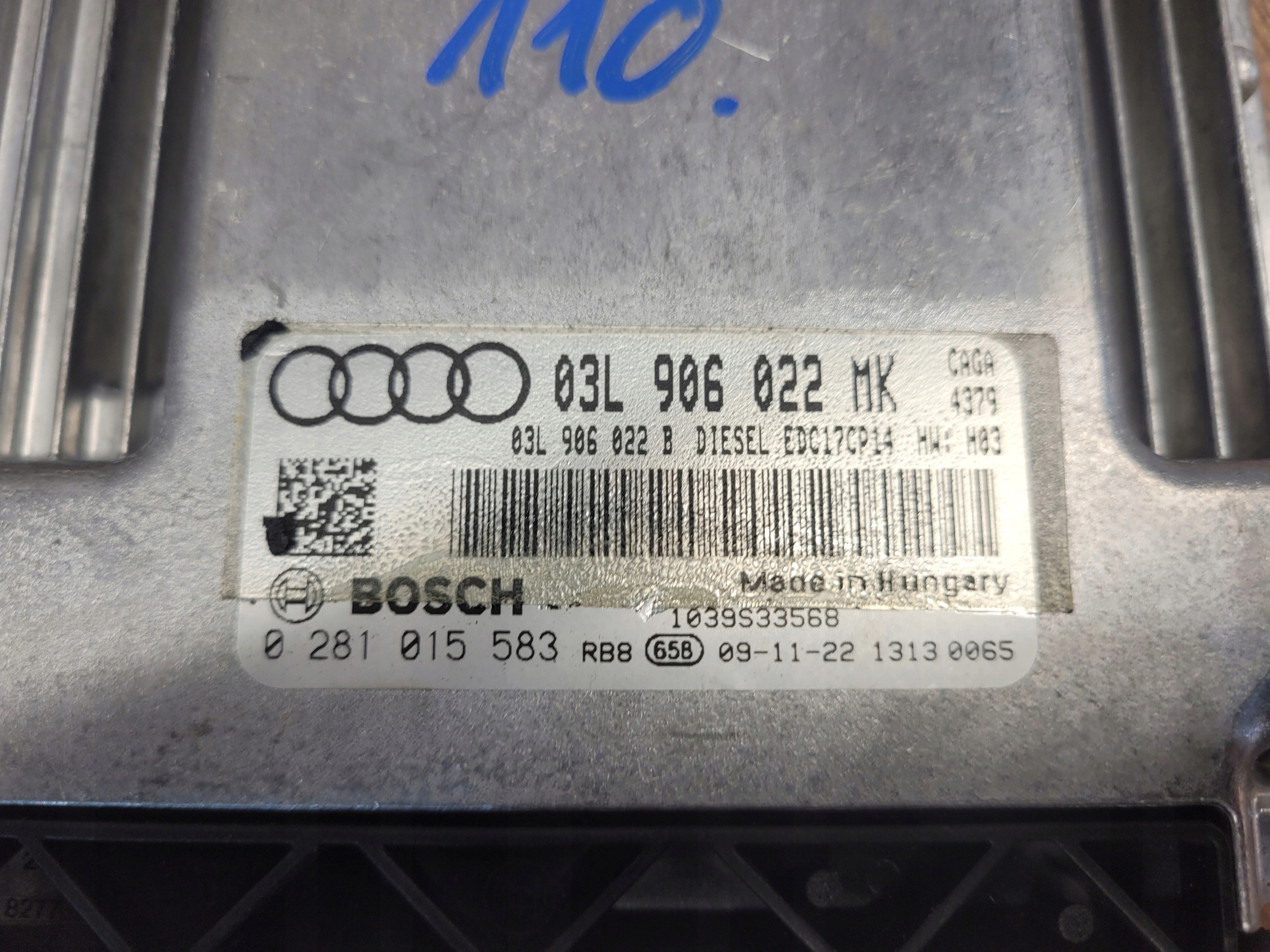AUDI A4 B8 RIADIACA JEDNOTKA MOTORA 2.0 TDI 0281015583