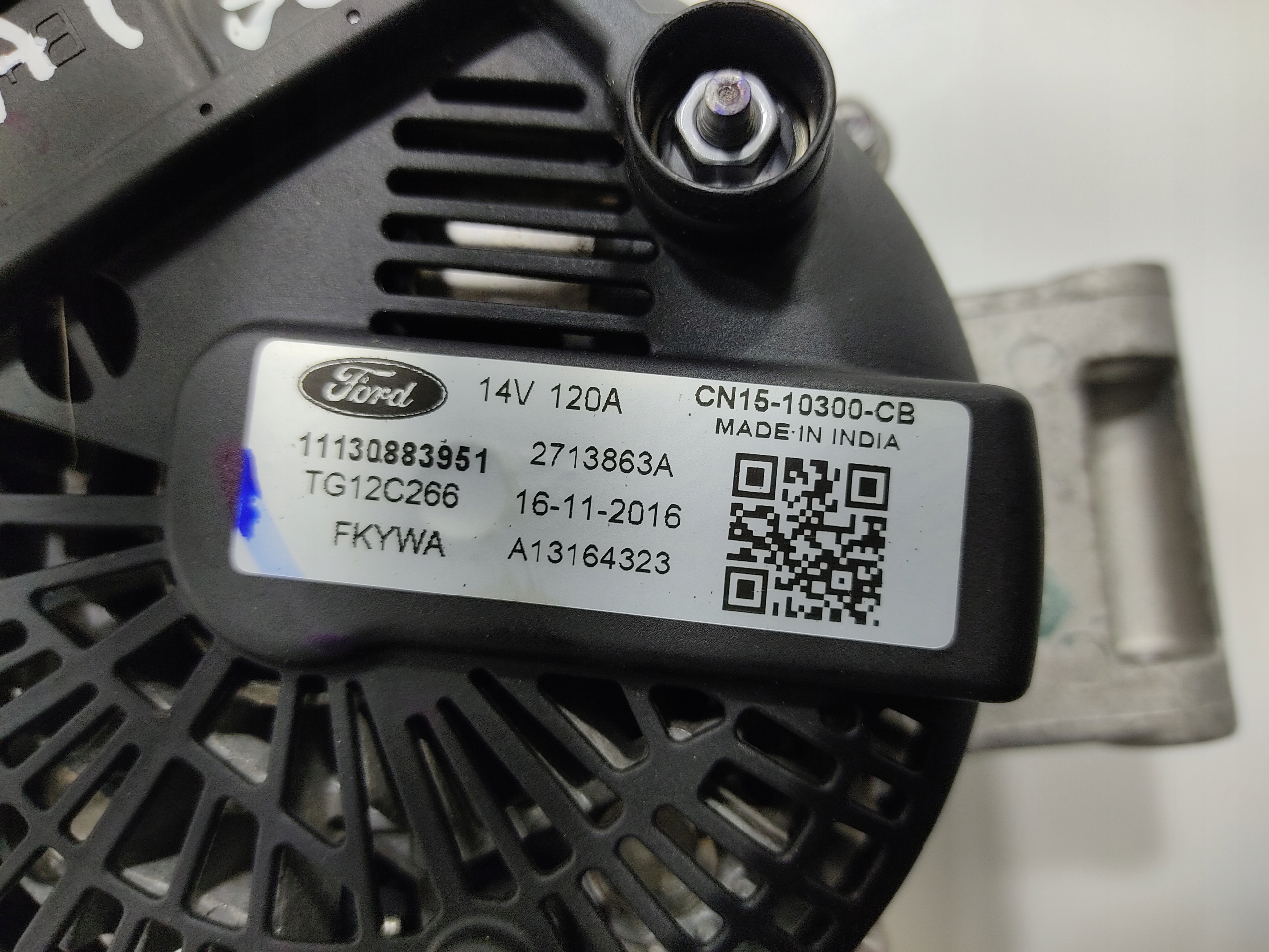 ALTERNÁTOR FORD KA PLUS + 1.2 BENZIN CN15-10300-CB 2012-2018