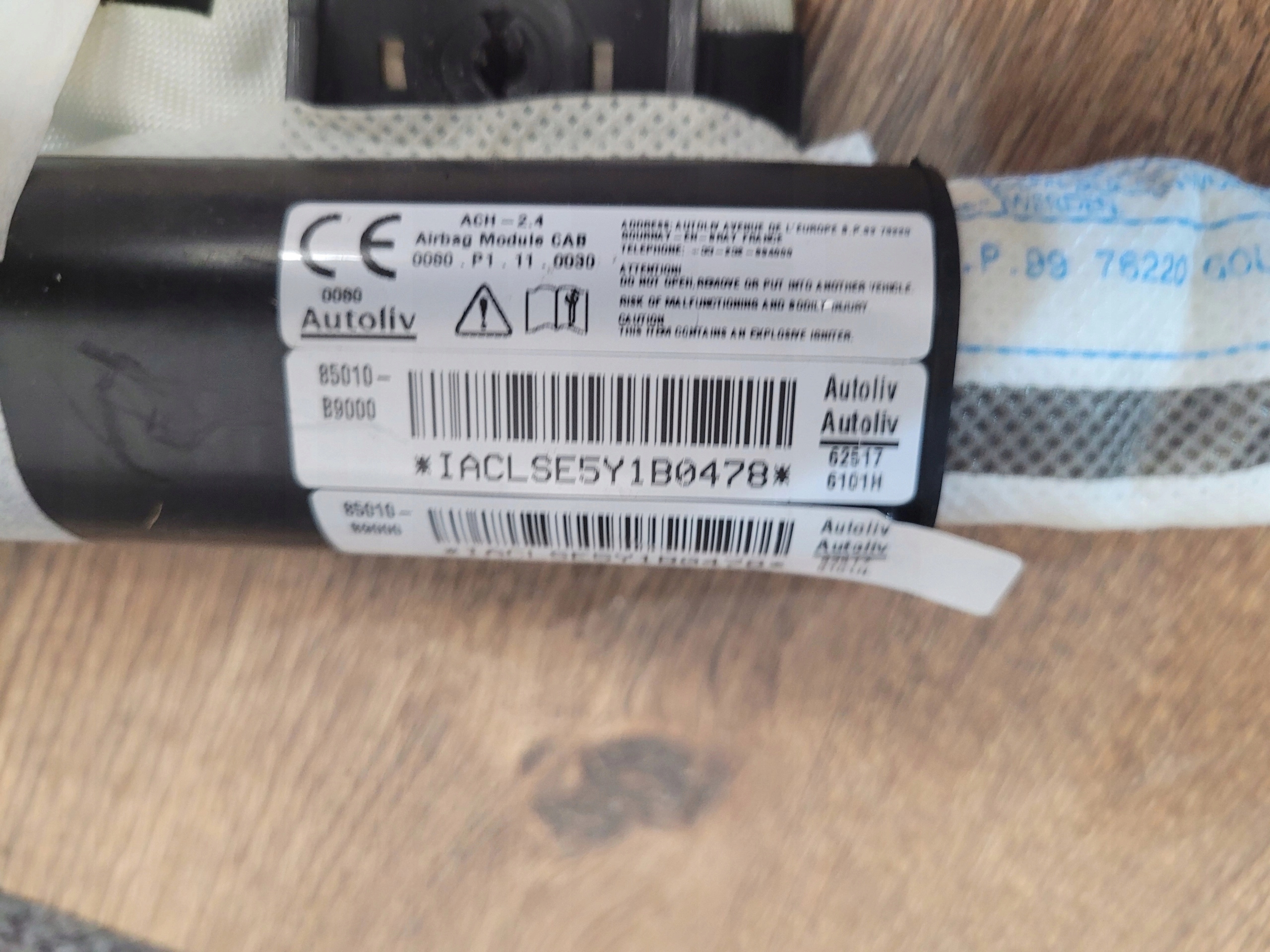 HYUNDAI I30 II 012-016 LAVY STROPNY AIRBAG 85010-A6000