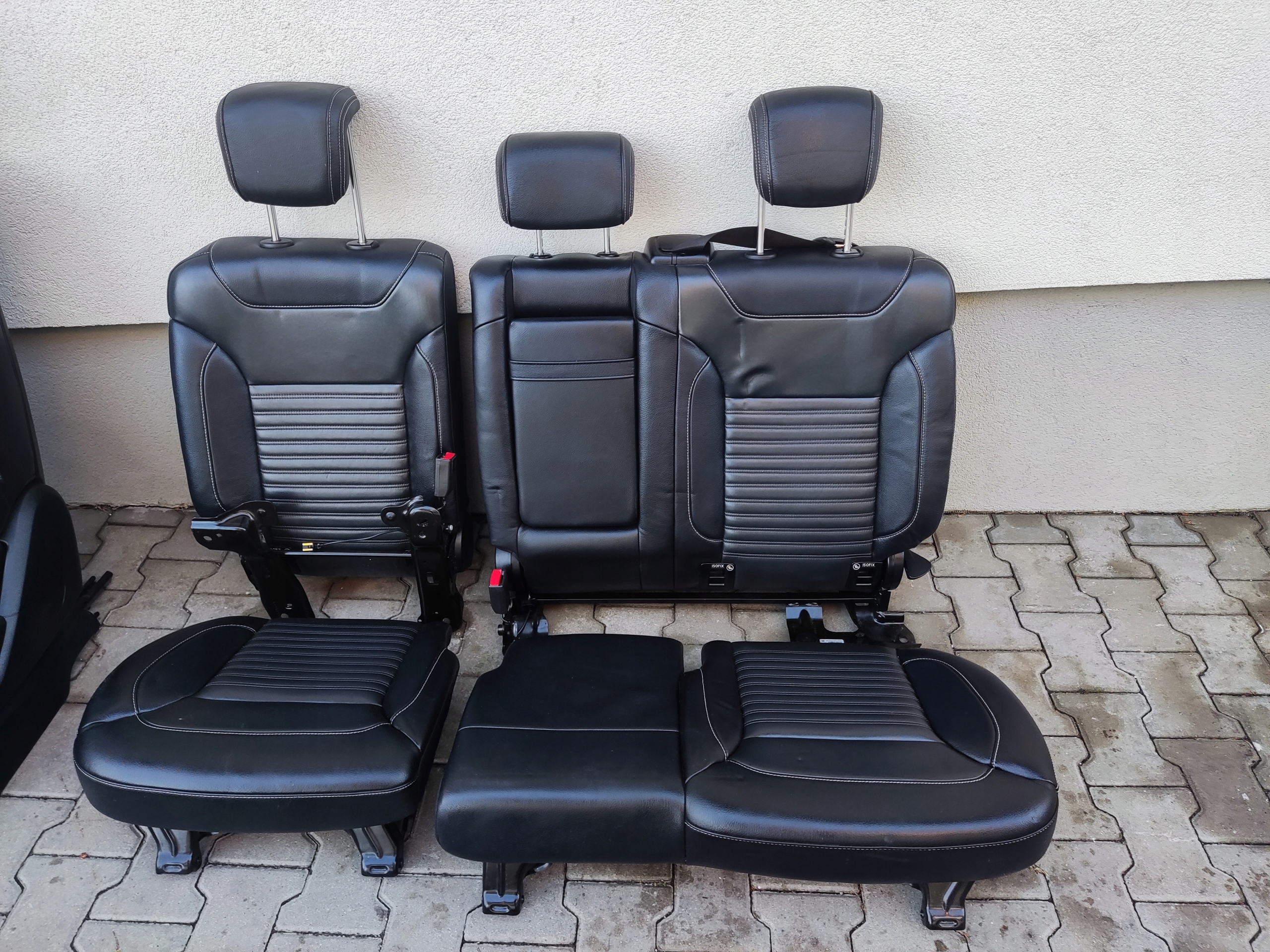 SEDACKA PREDNA ZADNA LAVICA KOŽA TAPACIRY MERCEDES GLE I W166 166 15-19