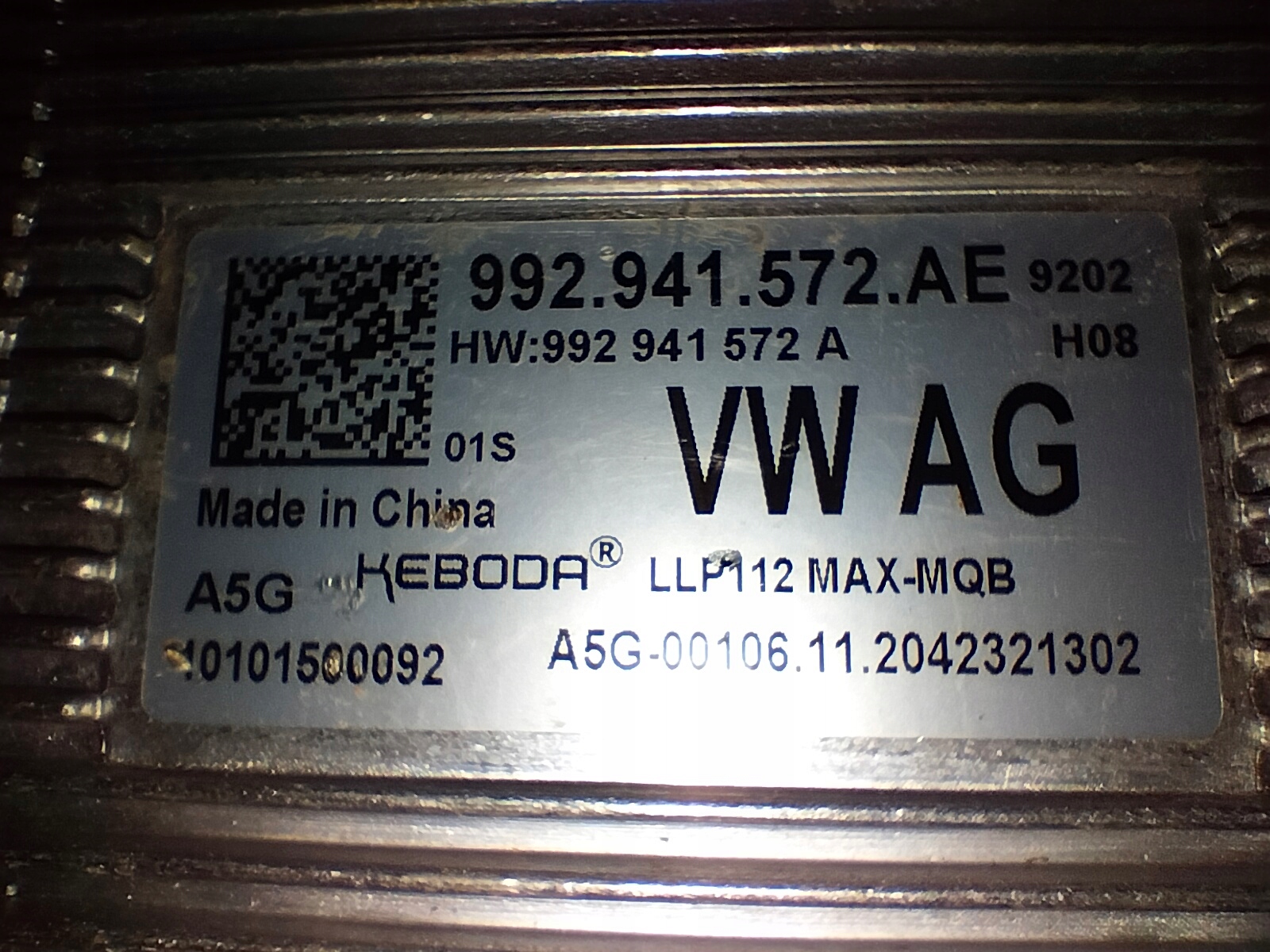 MENIČ NAPÄTIA MODUL LED VW SKODA SEAT AUDI