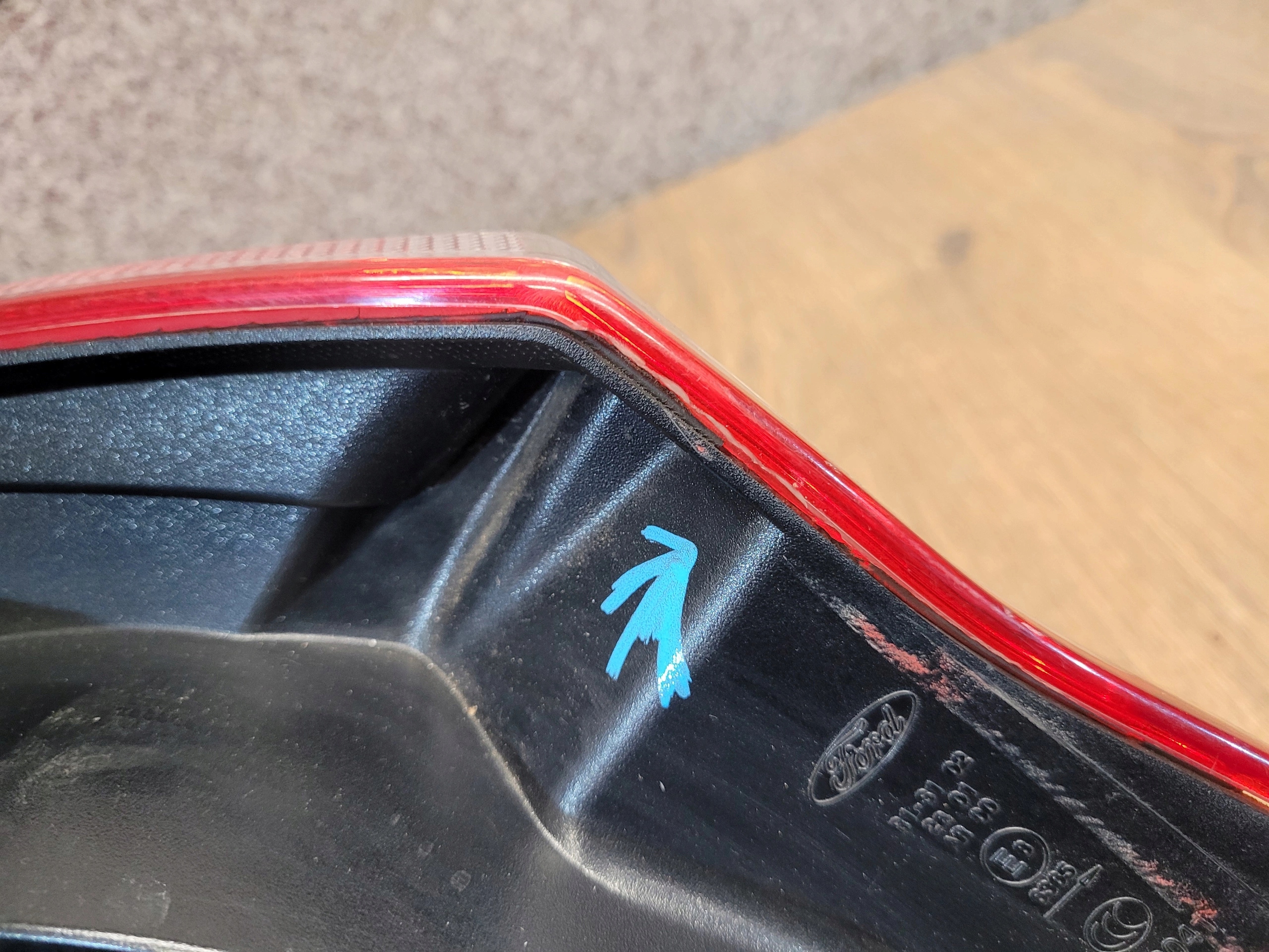 FORD FIESTA MK7 PRAVE ZADNE SVETLO C1BB-13404-AE