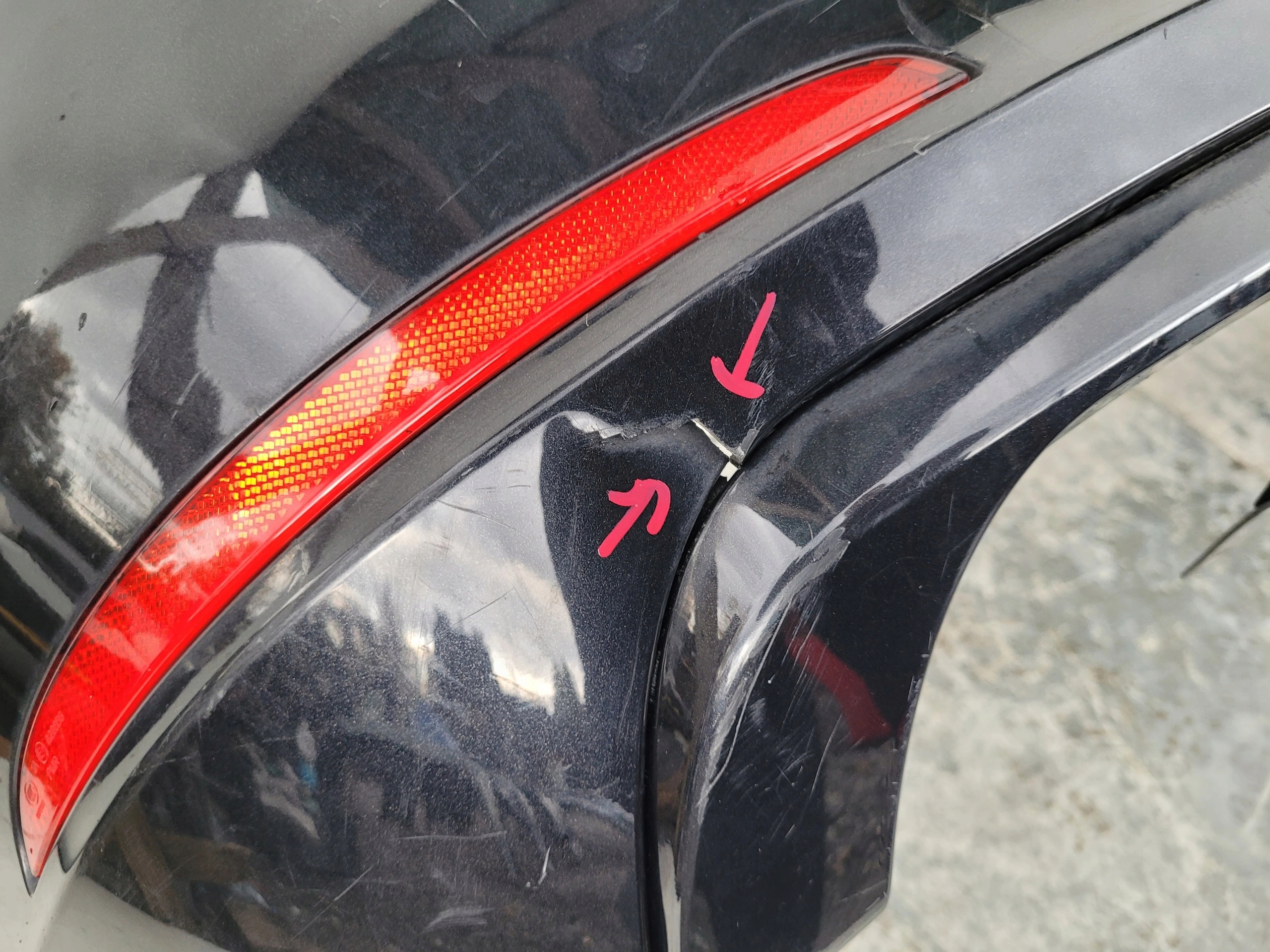 SKODA SUPERB II LIFT SEDAN ZADNÝ NÁRAZNÍK