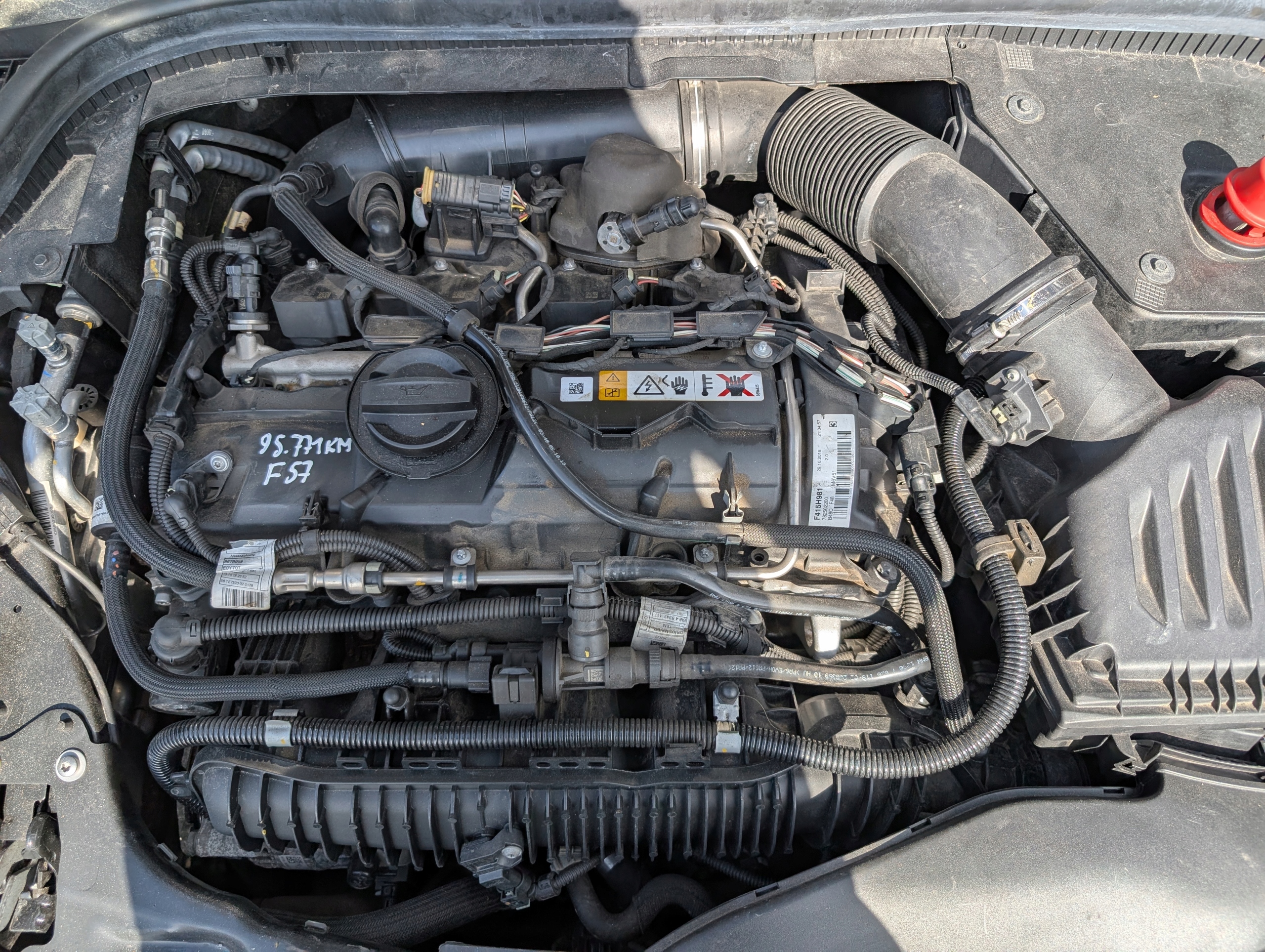KOMPLETNÝ MOTOR TURBO MINI F57 2.0i B48A20F 2018-2021