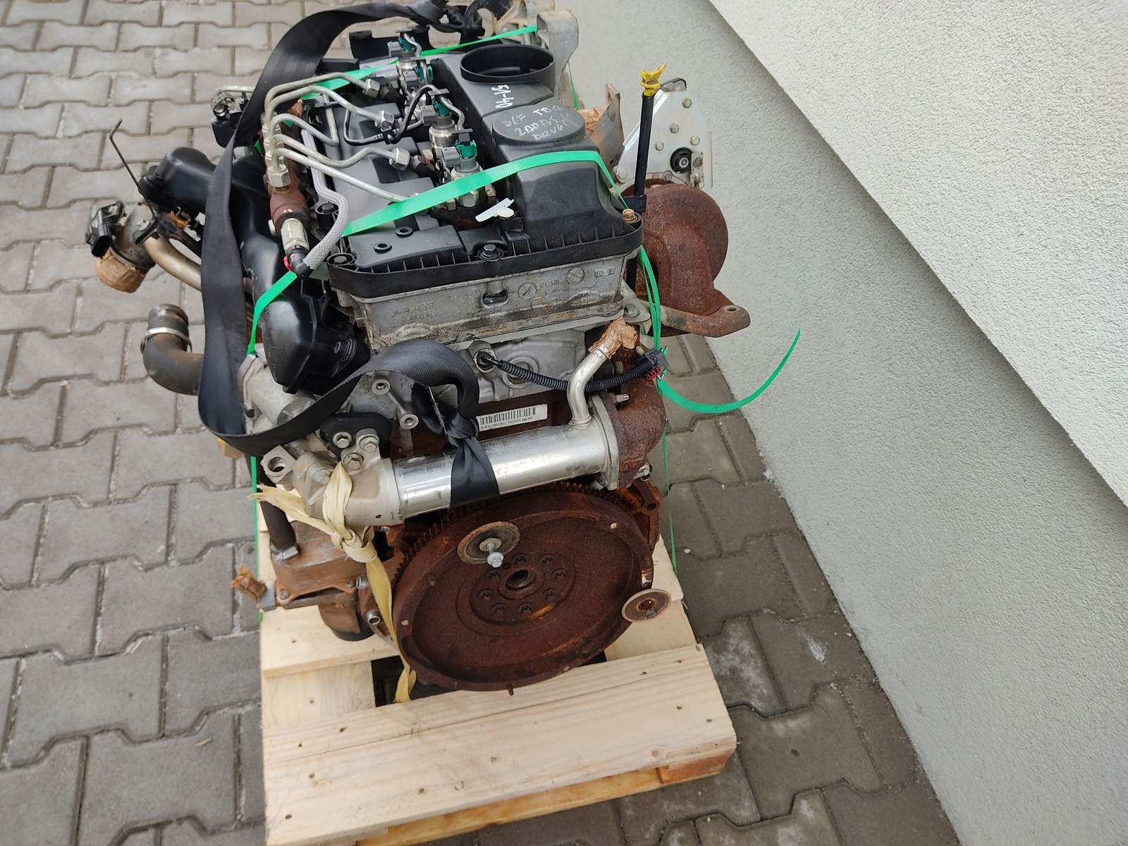 MOTOR LAND ROVER DEFENDER 2.4 TDCI 244DT 244 DT DT244 118.254 KM