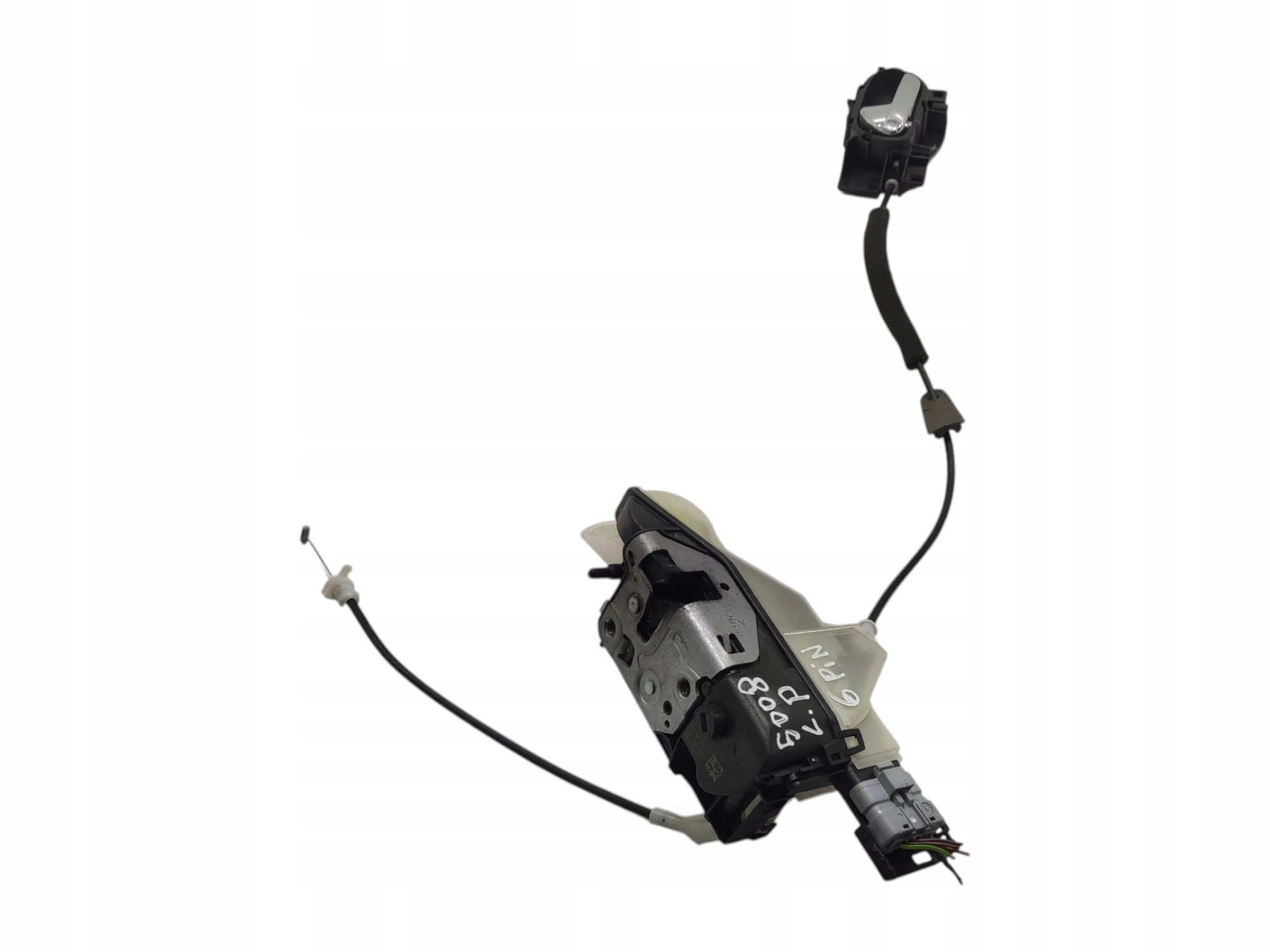 ZAMOK LAVYCH PREDNYCH DVERI PEUGEOT 5008 I 2013-2016 LIFT 6 PIN EUROPA