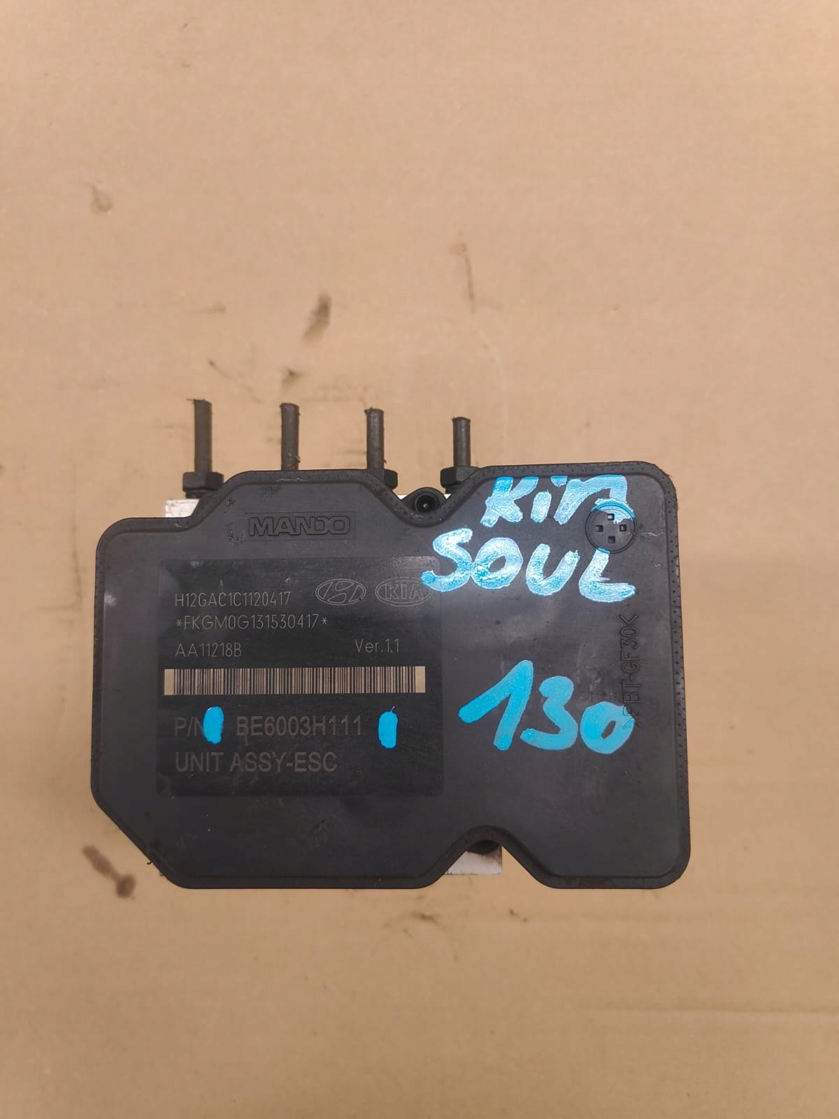 Kia soul be6003h111 RIADIACA JEDNOTKA KOCKA ABS