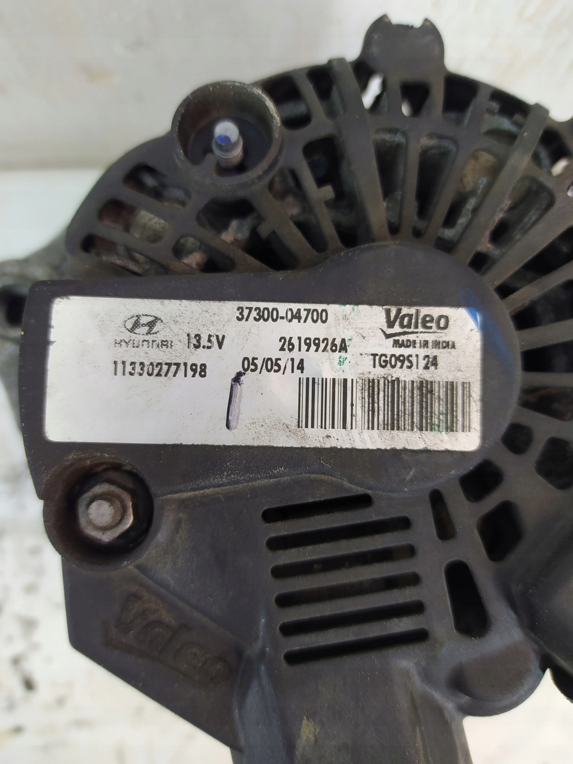 HYUNDAI I10 II 1.0 ALTERNÁTOR 37300-04700
