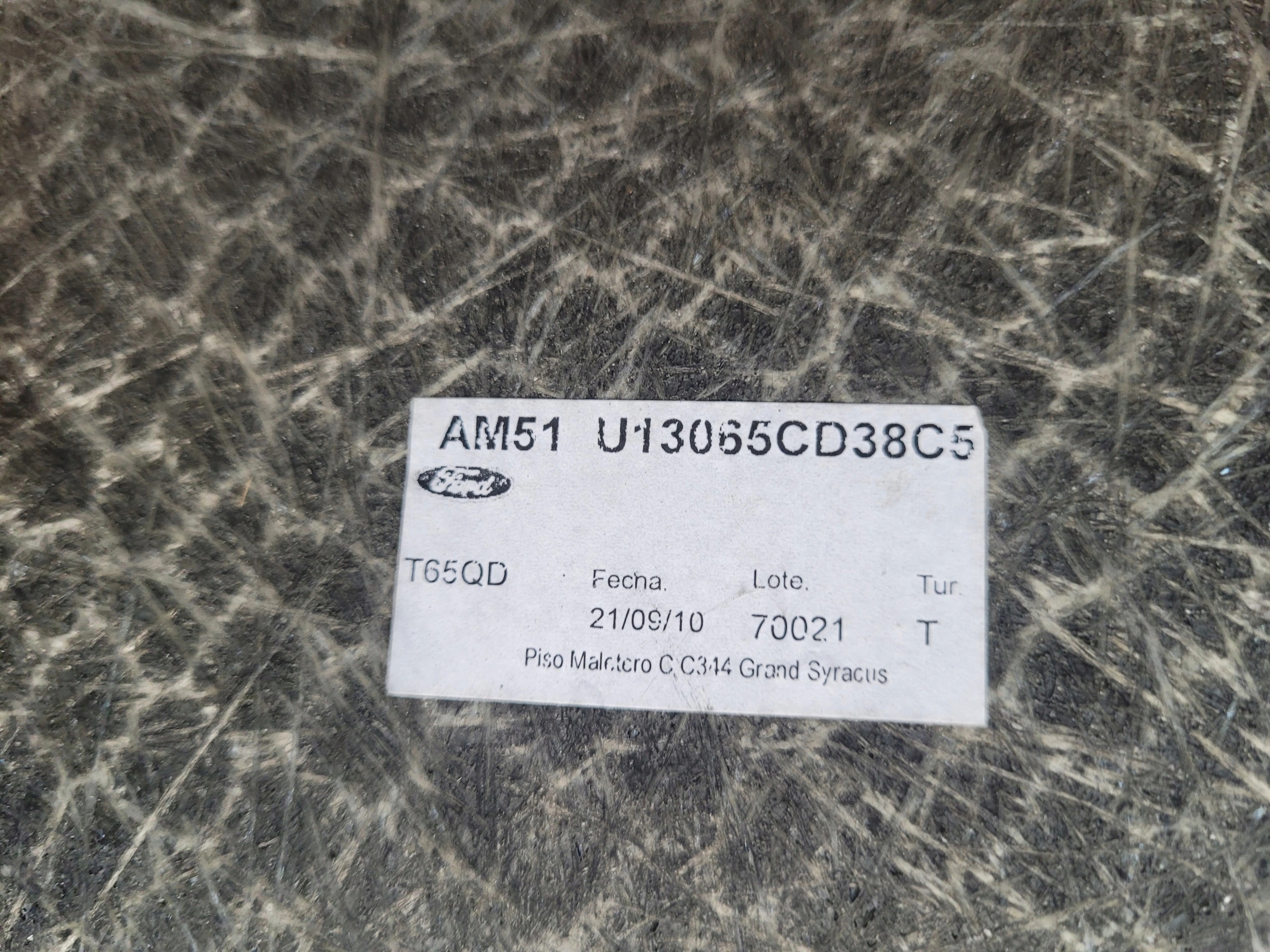 FORD C-MAX GRAND MK2 KUFROVÉ PLATÓ AM51-U13065
