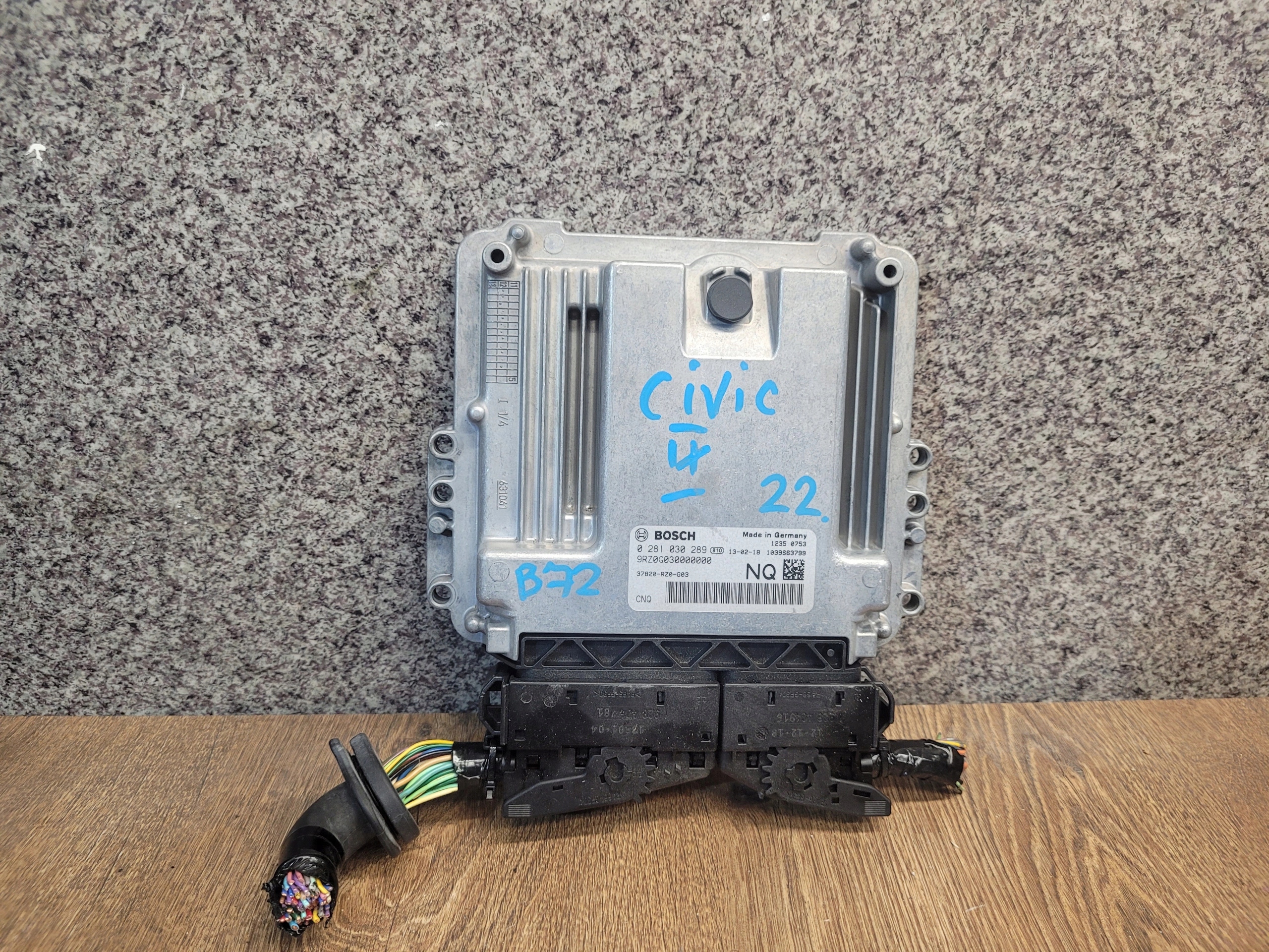 HONDA CIVIC 9 IX RIADIACA JEDNOTKA MOTORA 1.6 I-DTEC 0281030289