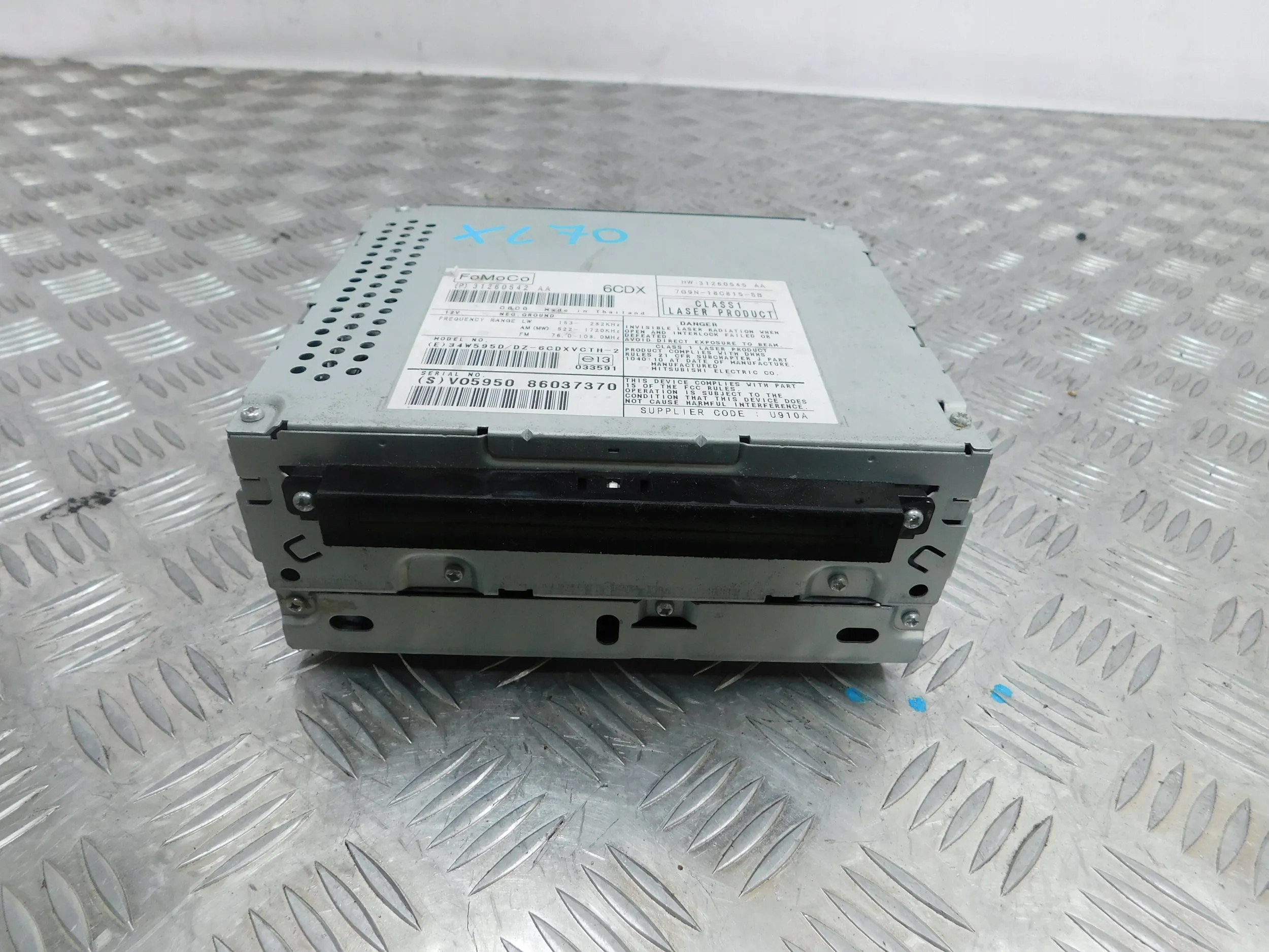 RADIO VOLVO V70 XC70 31260542AA