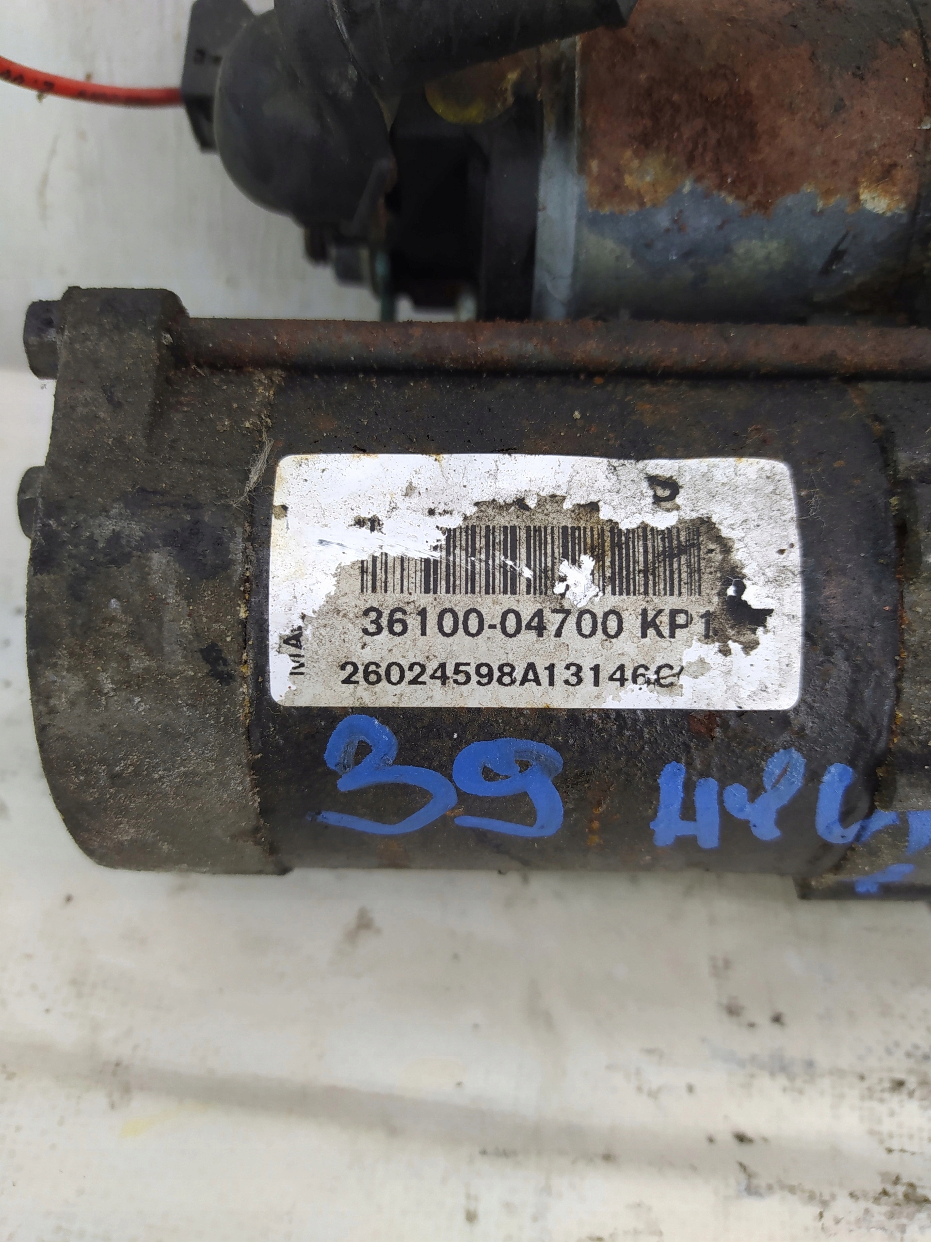 HYUNDAI I10 II STARTER 36100-04700