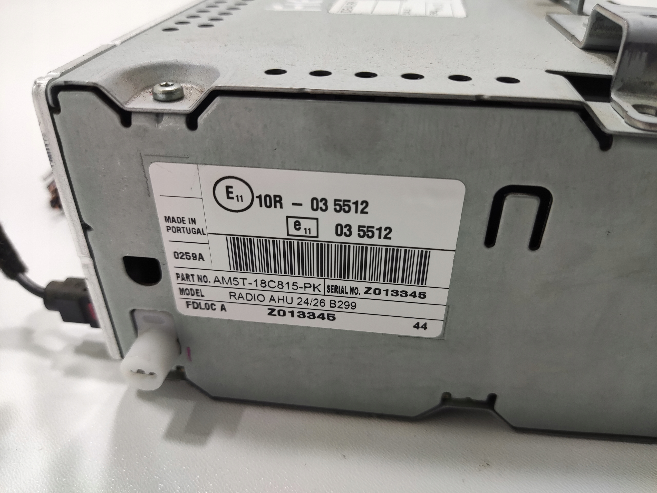 CD RADIO FORD FIESTA MK7 VII AM5T-18C815-PK 2012-2017 LIFT