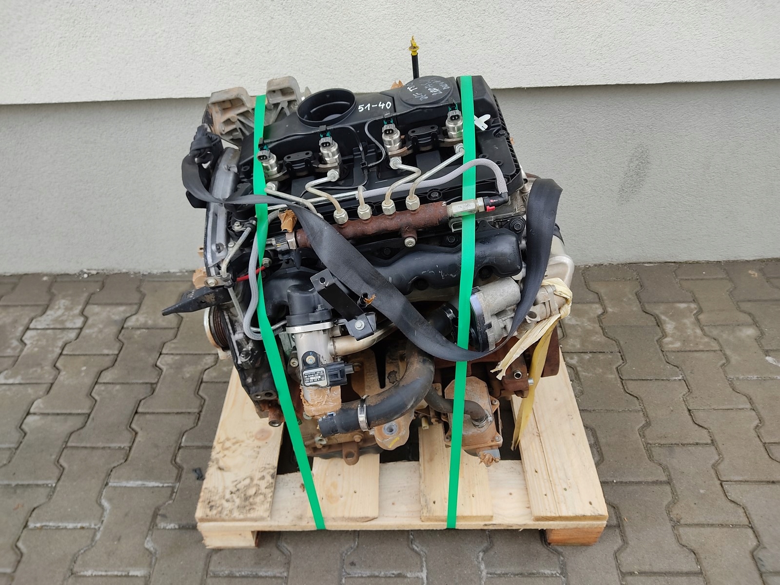 MOTOR LAND ROVER DEFENDER 2.4 TDCI 244DT 244 DT DT244 118.254 KM