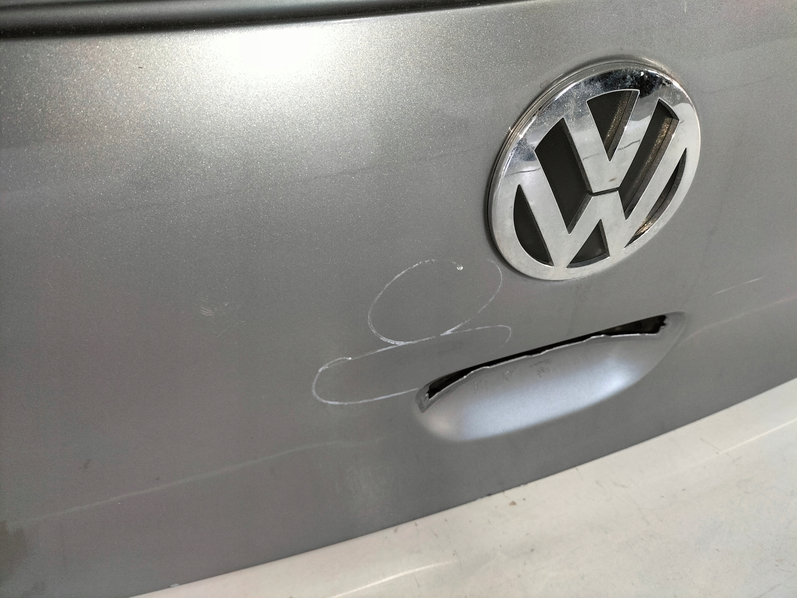 ZADNÁ KAPOTA VW POLO 4 IV 02-09