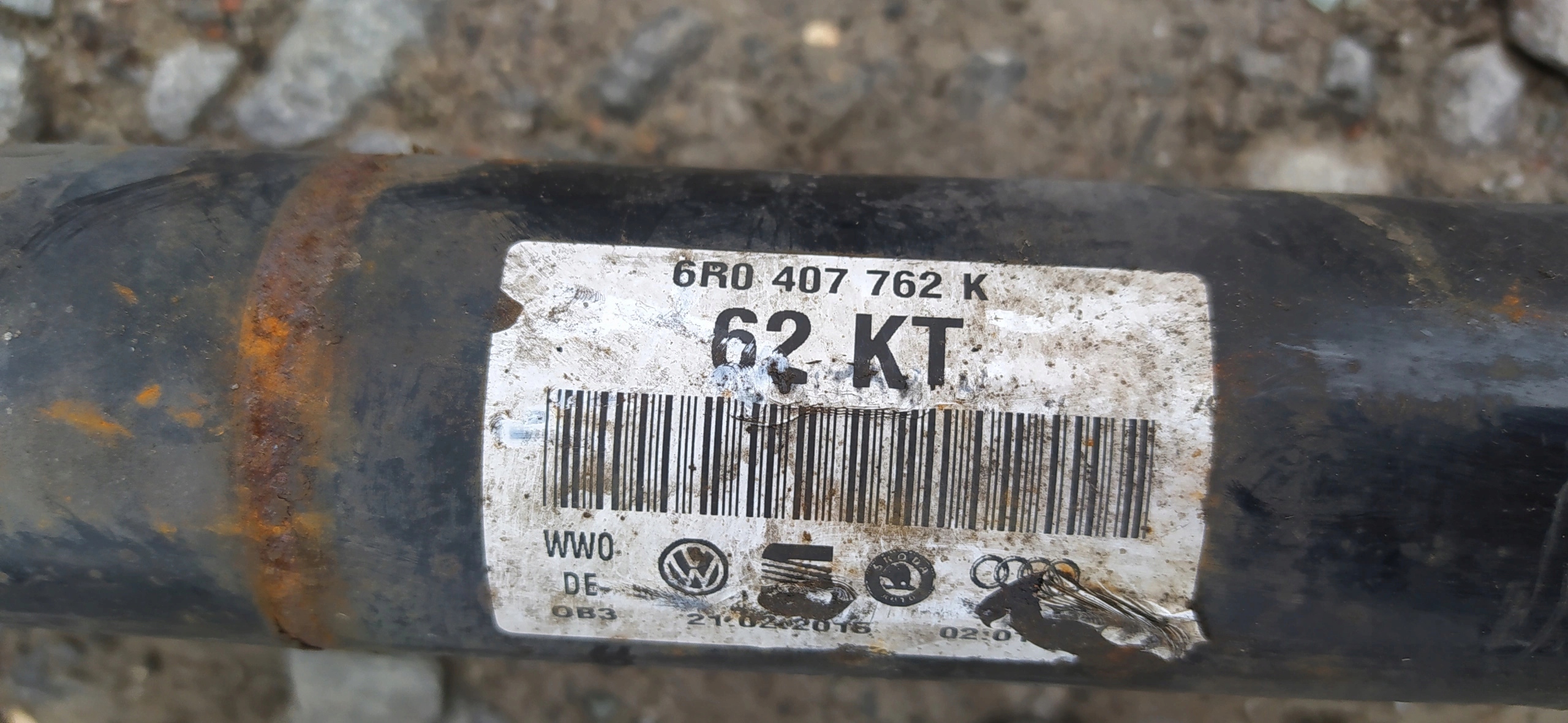 VW POLO 6C 1.2 TSI 6R0407762K PRAVA PREDNA POLOOS