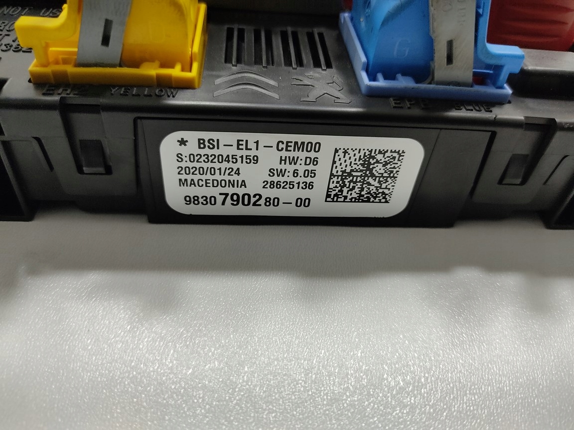 MODUL BSM POISTKOVA SKRINKA CITROEN C3 III 9830790280 2016-2024