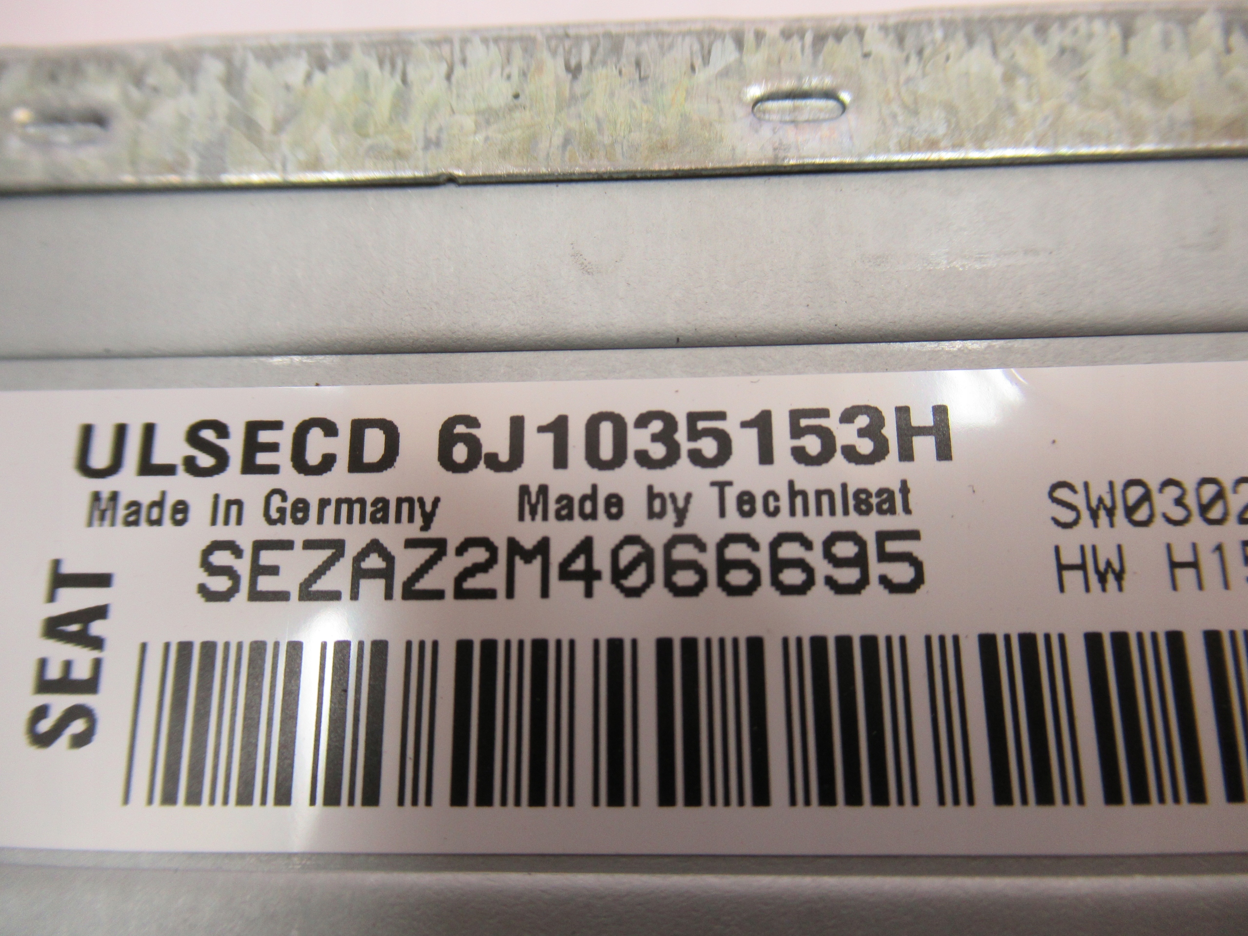 RADIO SEAT IBIZA 6J 6J1035153H
