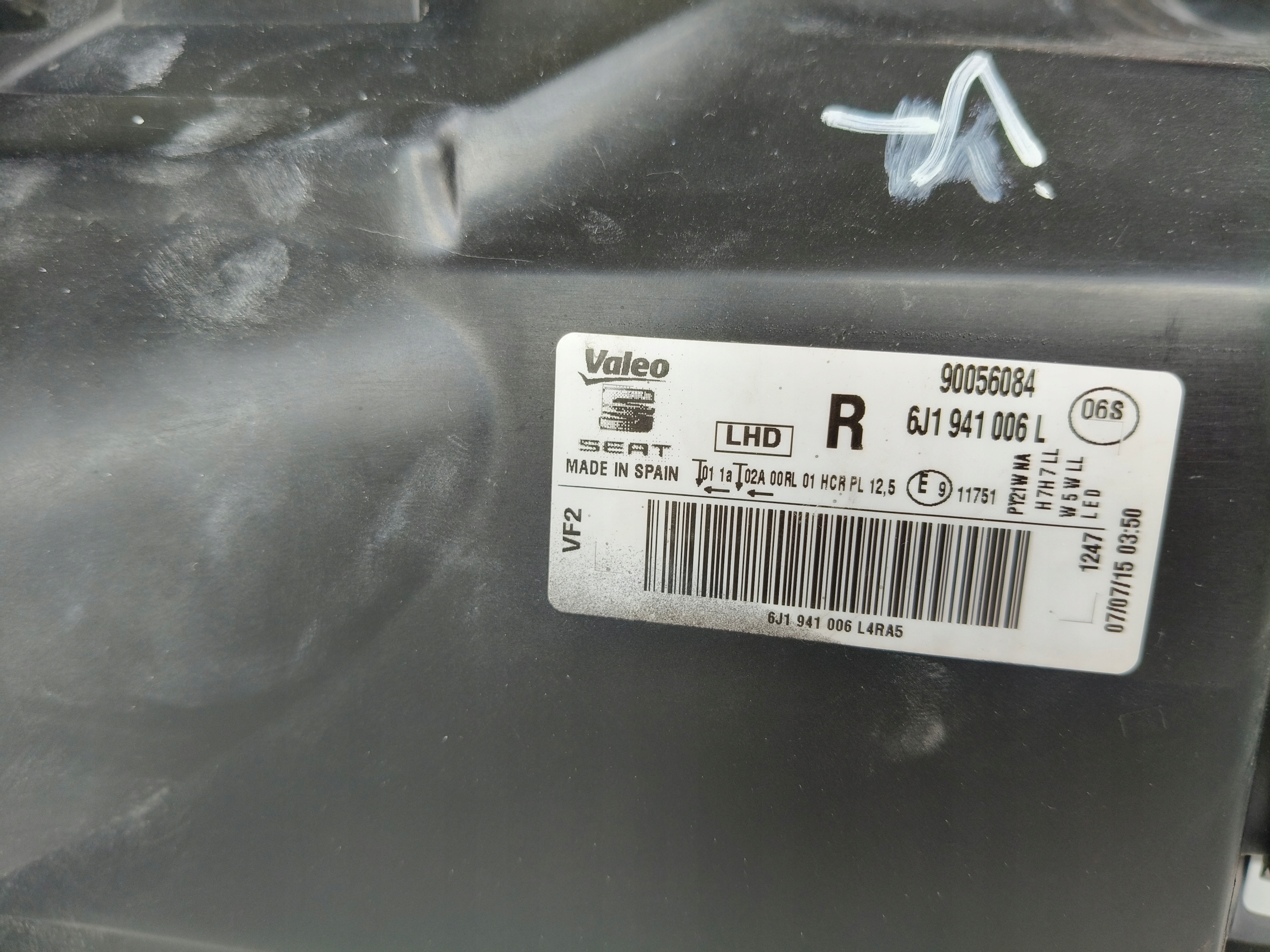 PRAVE PREDNE SVETLO SEAT IBIZA 6J 6J0 12-16 LIFT LED