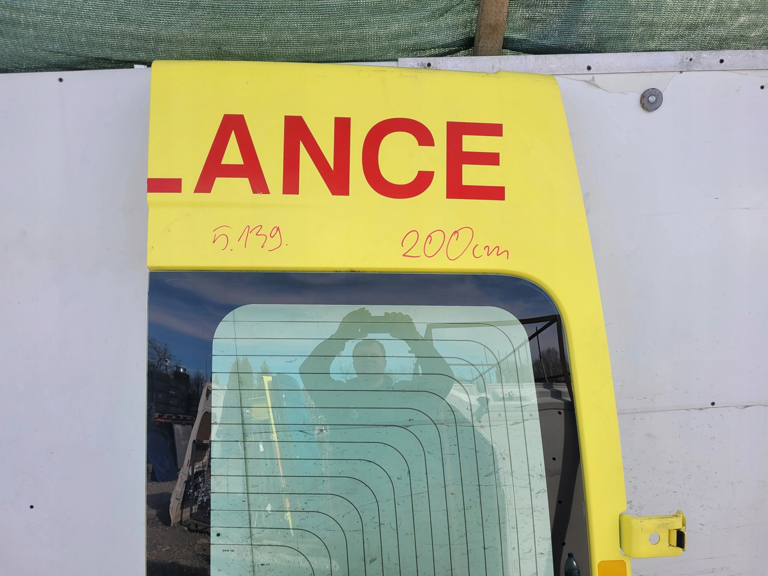 RENAULT MASTER III 3 PRAVE ZADNE DVERE SKLO