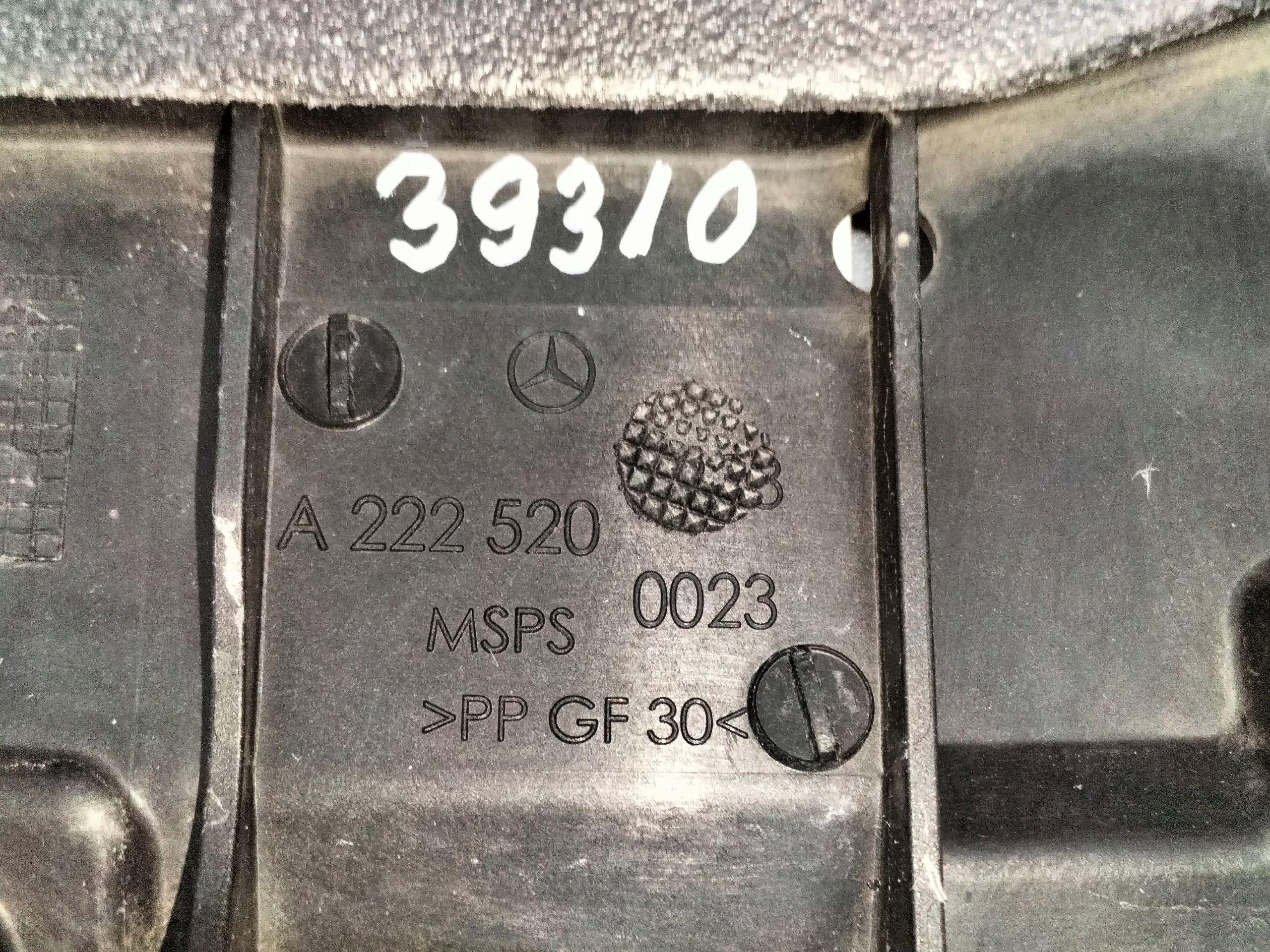 KRYT PREDNEHO NARAZNIKA MERCEDES S-KLASA W222 13-
