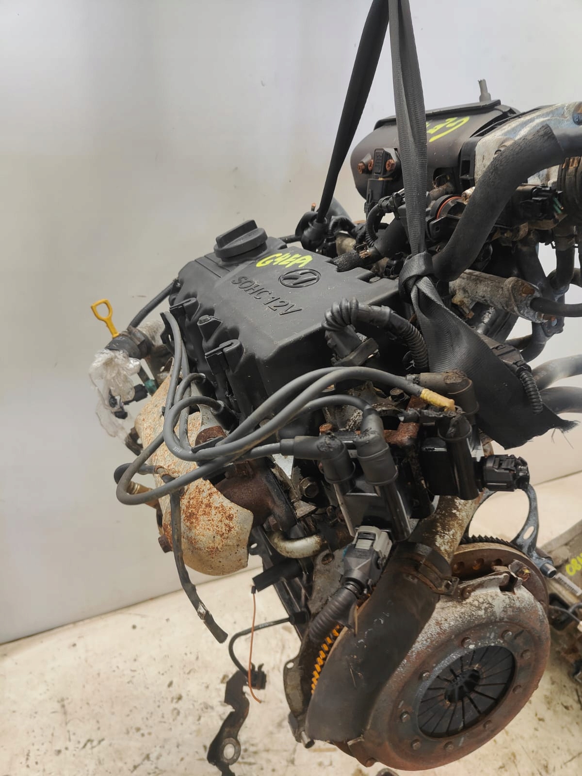 Hyundai MOTOR 1.3 BENZIN G4EA Getz kompletny AKO NA FOTOeciach