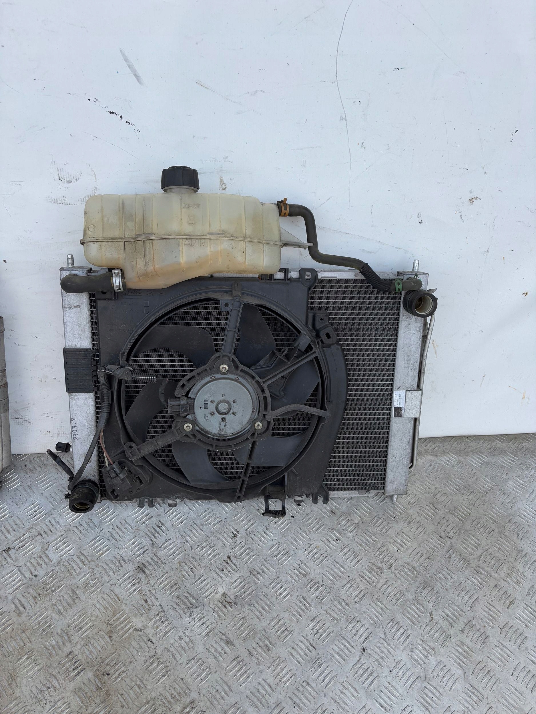 CHLADIC CHLADICE VENTILATOR RENAULT CLIO III MODUS 1.2 1.4 1.5 DCI