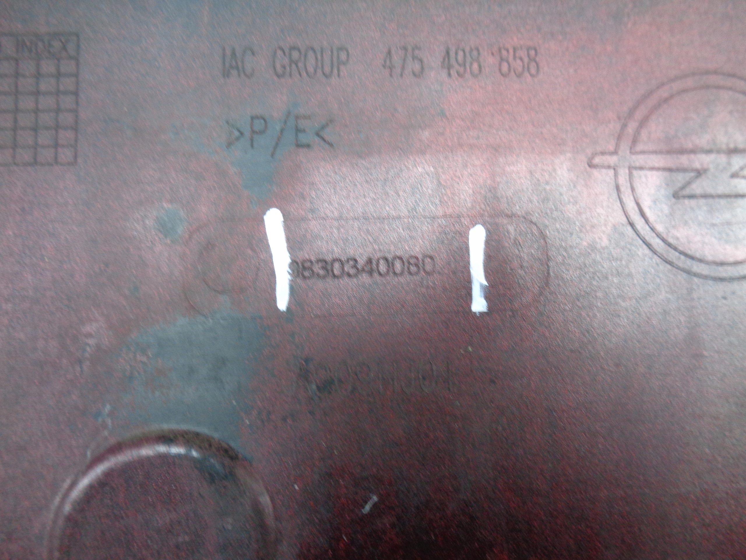 PREDNÝ NÁRAZNÍK OPEL CORSA F GSI 19- NR 37959