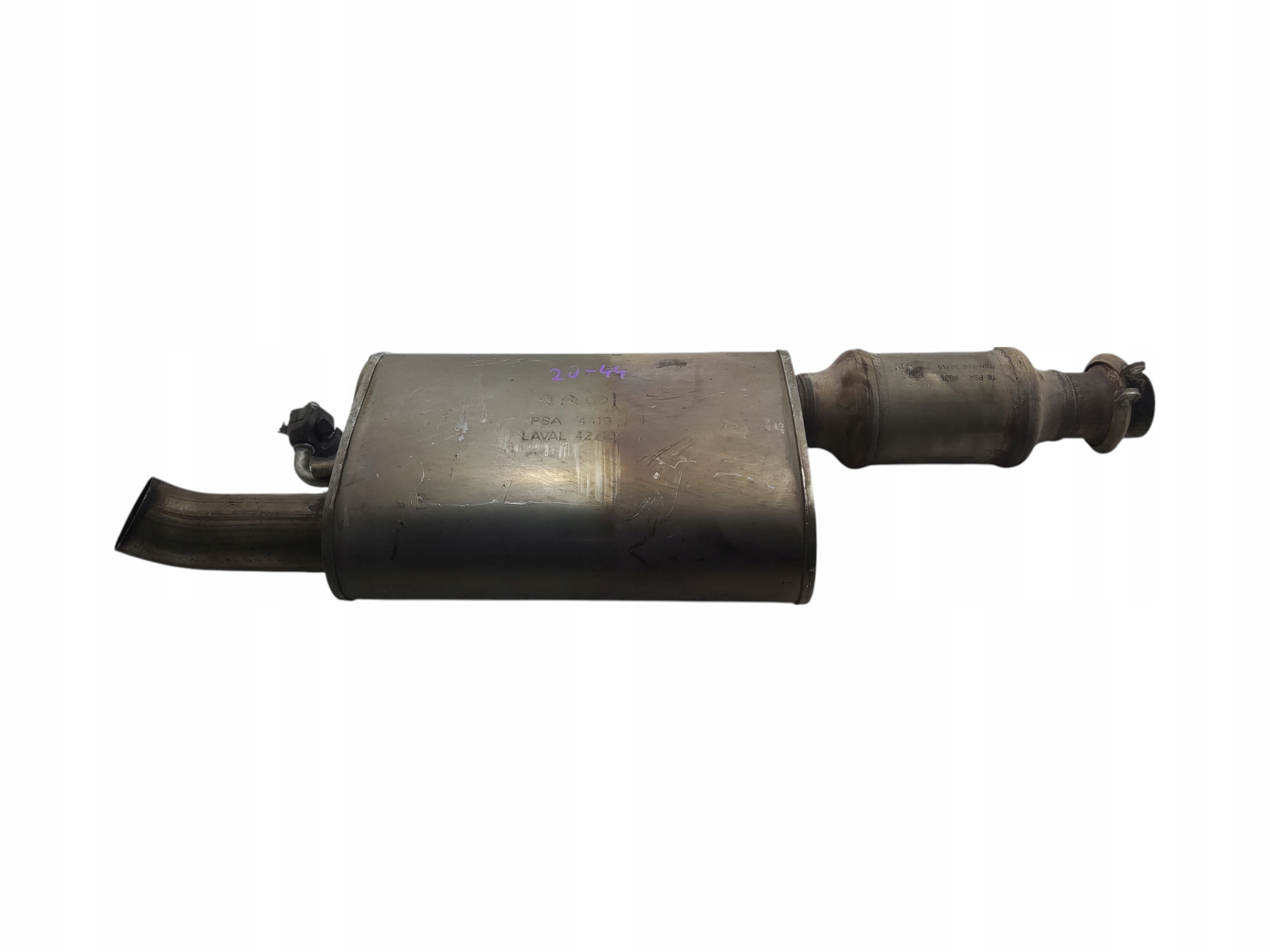 KATALYZATOR + VYFUK CITROEN JUMPY EXPERT III 2.0 BLUE HDI PSA A001