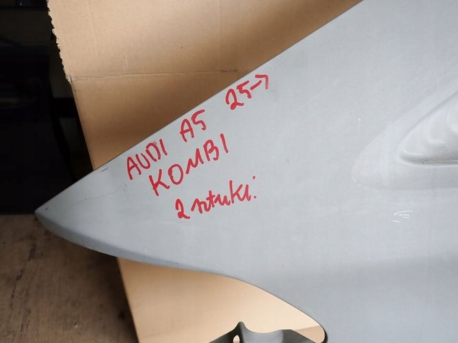 AUDI A5 KOMBI 25- BOČNICA PRAVY ZADNY BLATNIK PRAH STLPIK