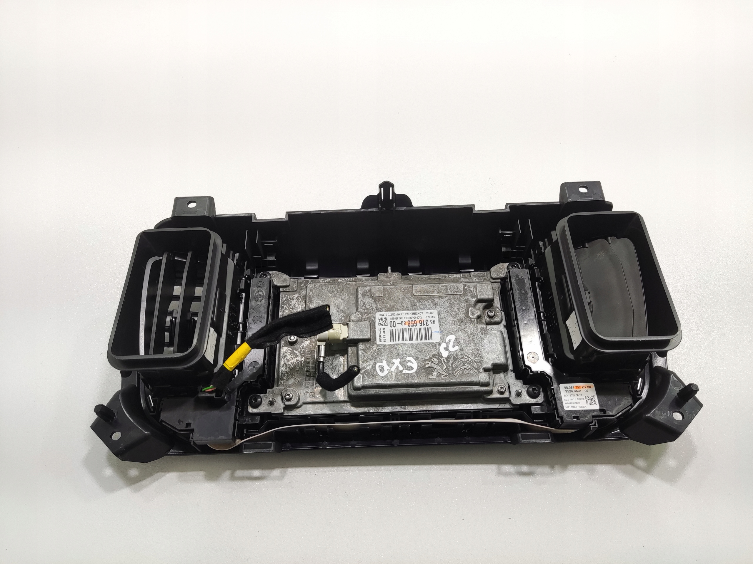 DISPLEJ RADIA NAVIGACIE CITROEN JUMPY EXPERT III 9831665880 16-23