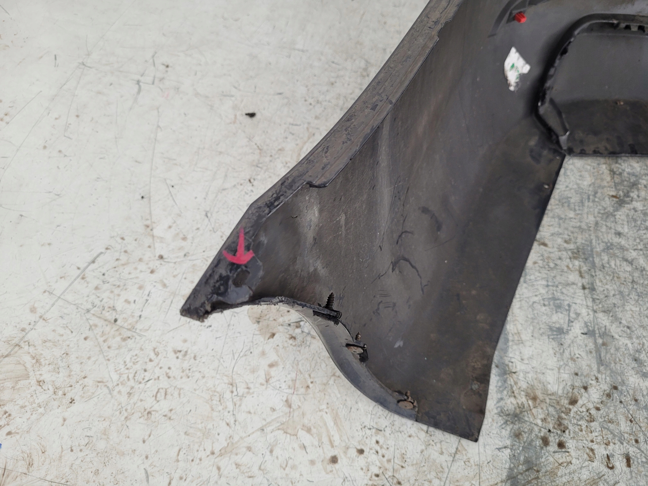 SKODA SUPERB II LIFT SEDAN ZADNÝ NÁRAZNÍK