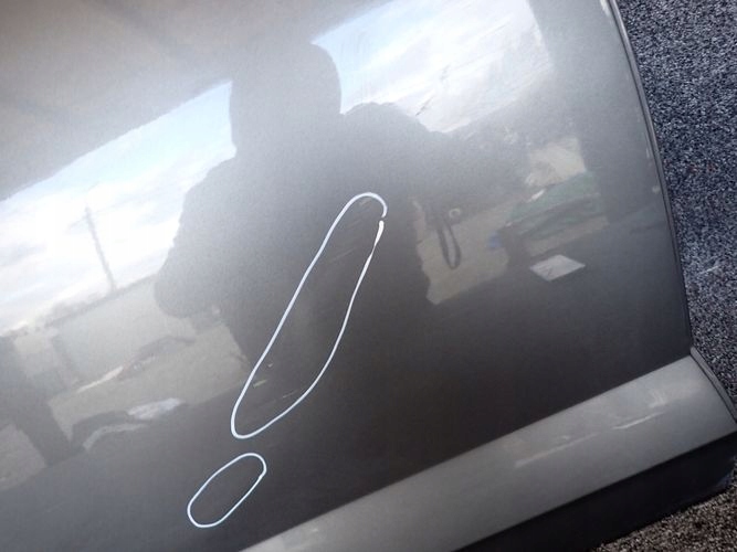 VW POLO 2G 17- PRAVE ZADNE DVERE