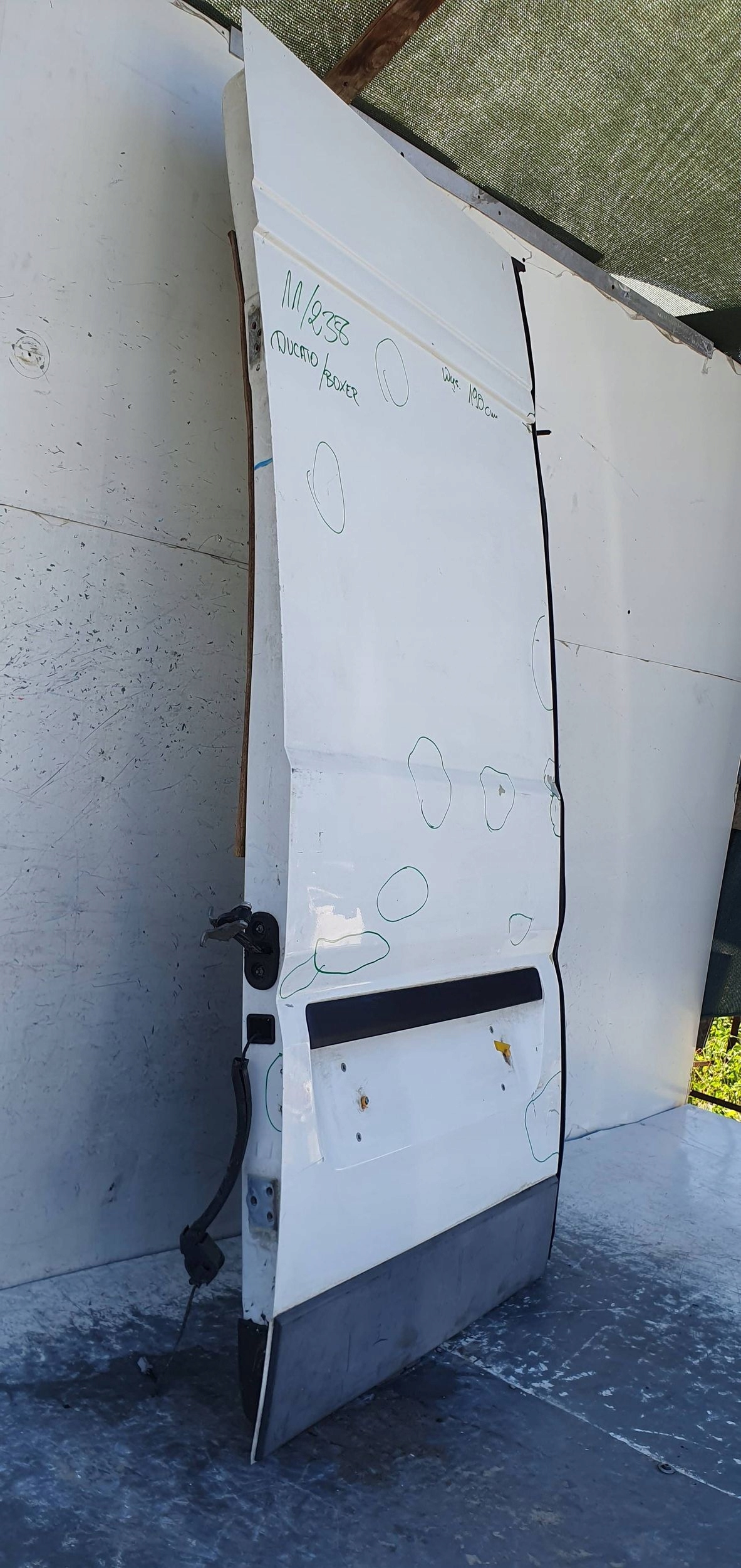 DUCATO JUMPER BOXER LAVE PREDNE DVERE 190cm