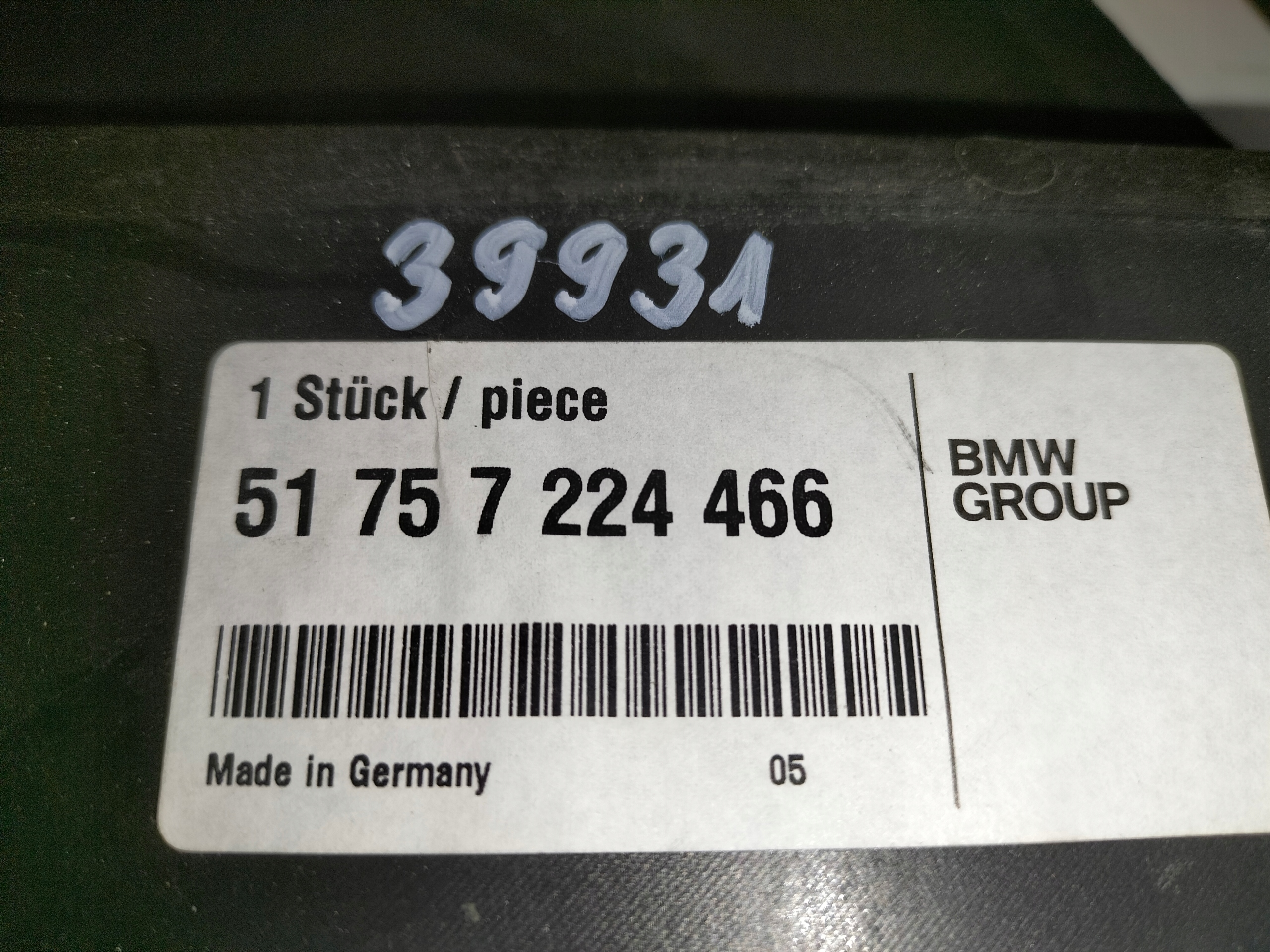 PODBLATNIK PREDNEe TROJUHOLNIK PREDNÝ PRAVÉ BMW 6 F06 F12 F13 11-