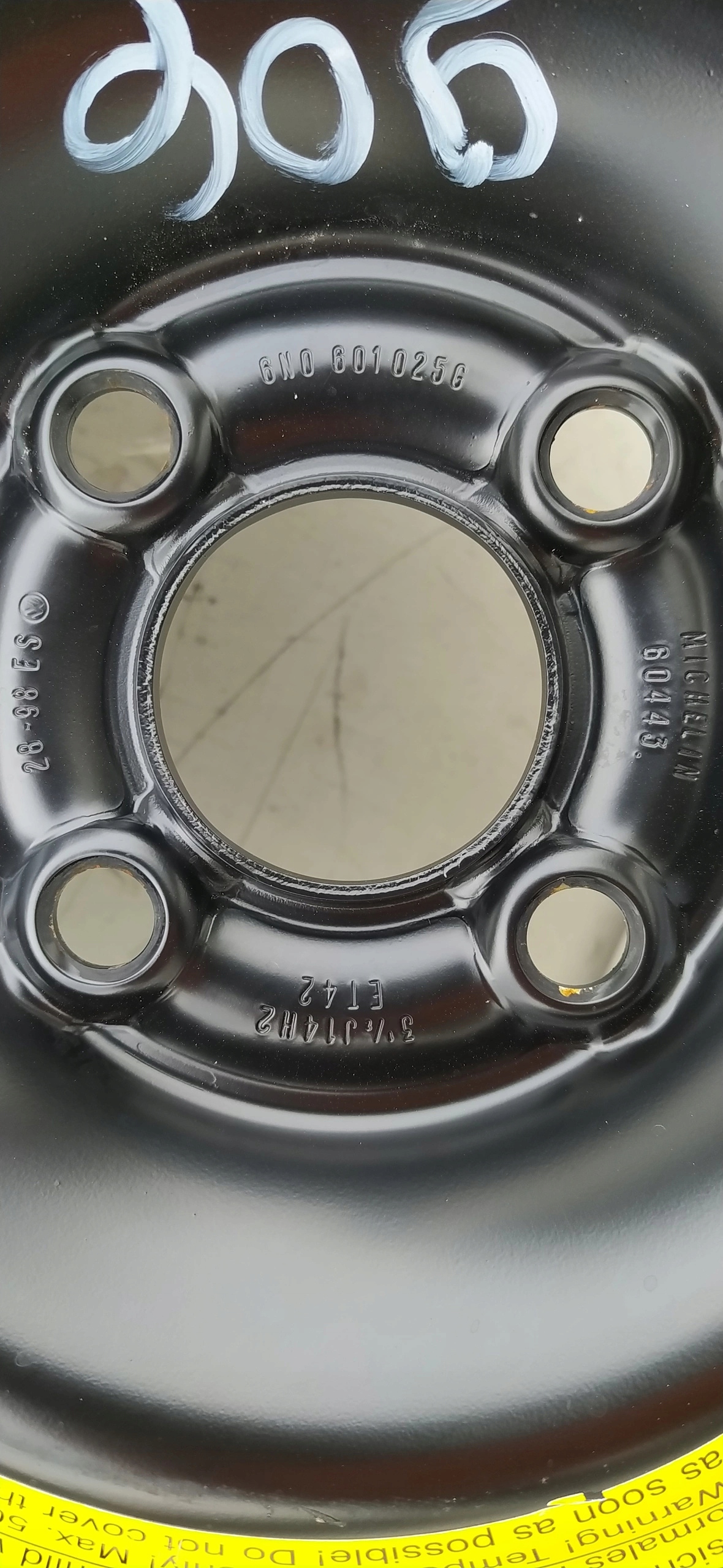 VW POLO 6N REZERVA DOJAZDOVE KOLESO 6N0601025G 4X100