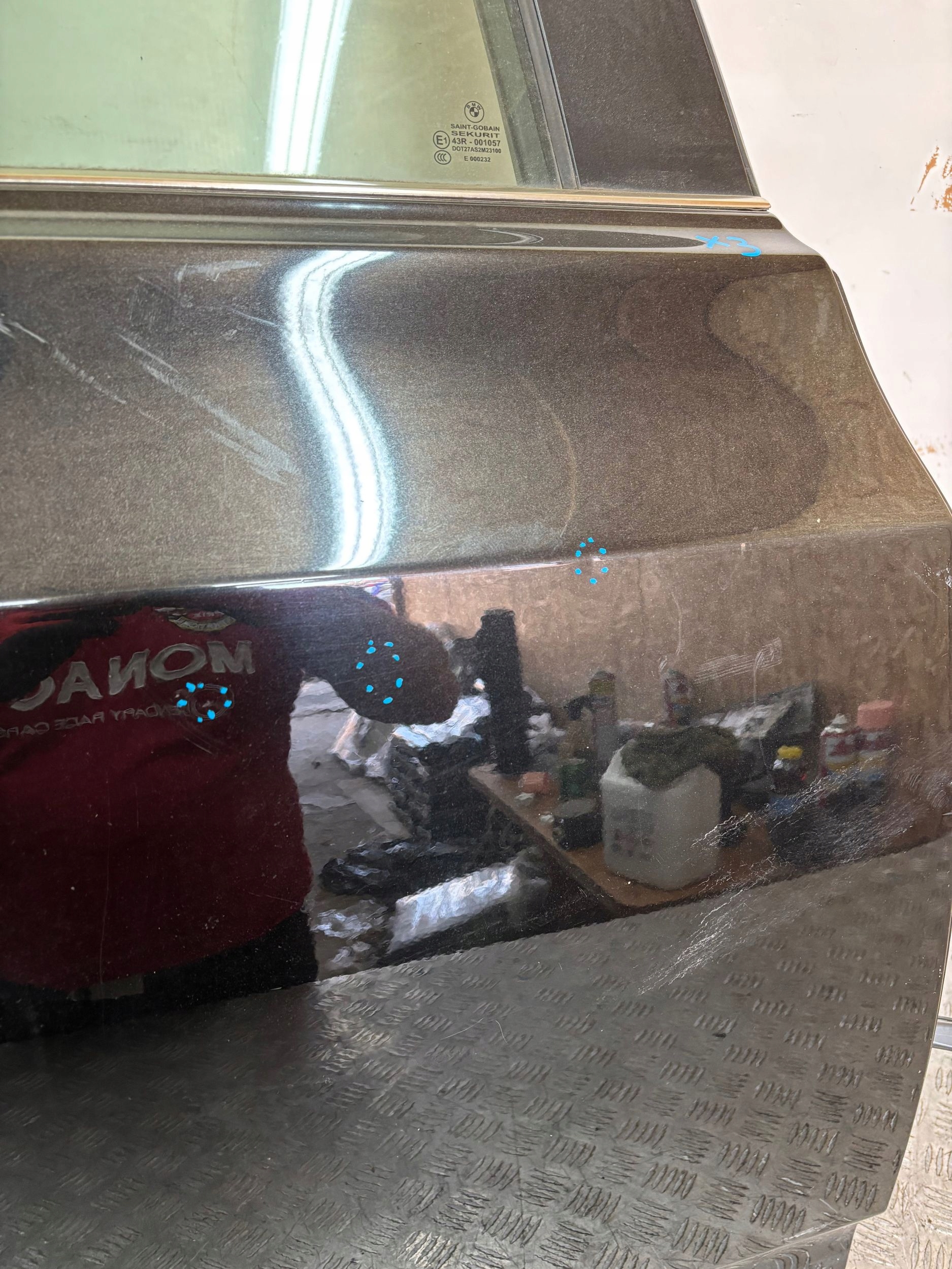 PRAVE ZADNE DVERE BMW X3 E83 03-