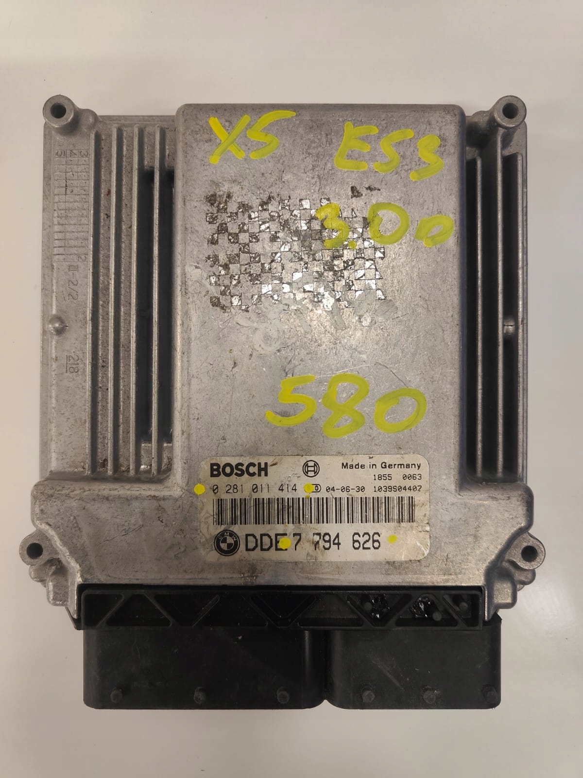 BMW x5 0281011414 DDE 7794626 RIADIACA JEDNOTKA MOTORA