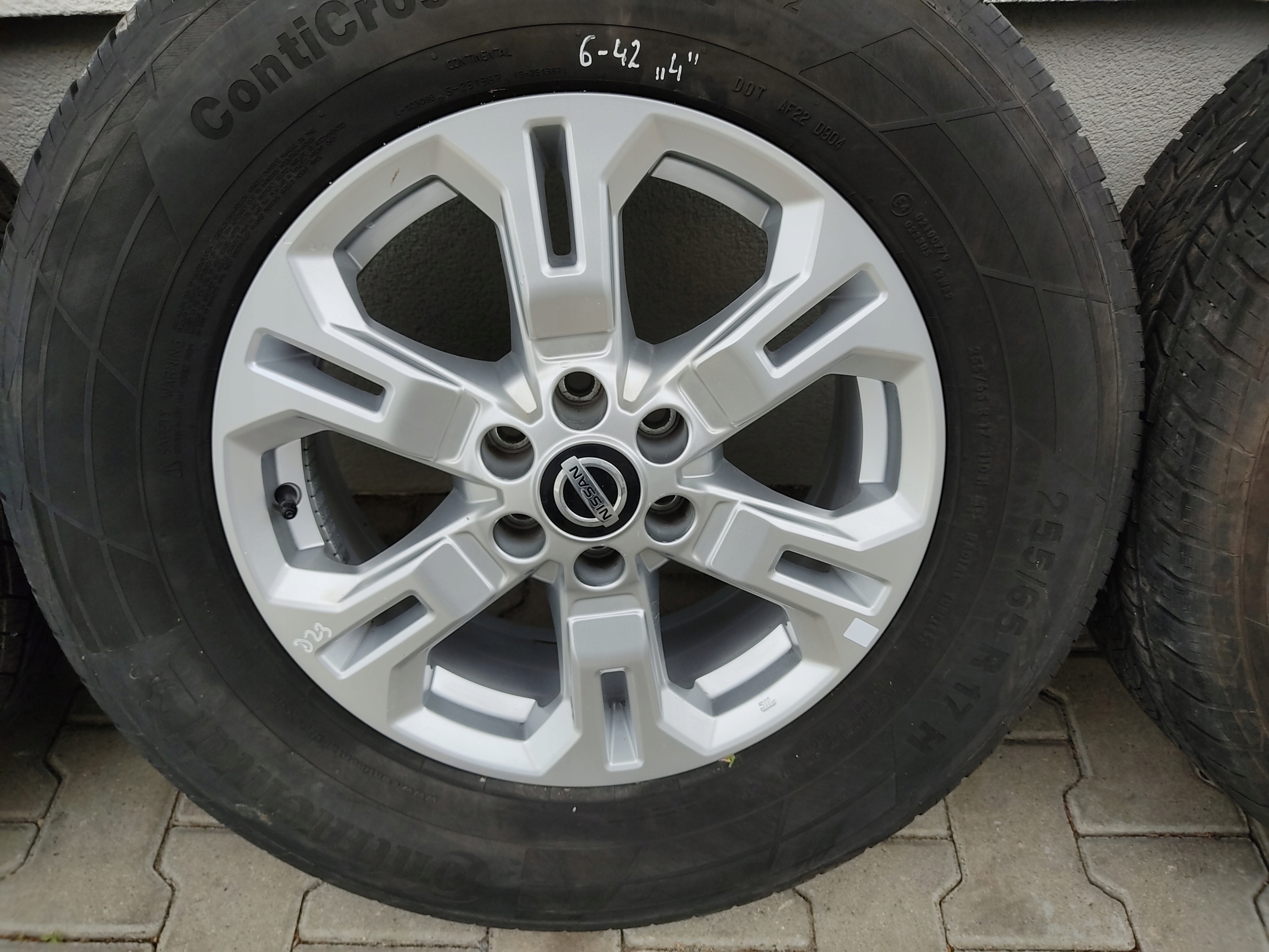 KOLESA HLINIKOVE DISKY ELEKTRONY 17 NISSAN NAVARA IV D23 NP300 6×114.3 ET45 7J