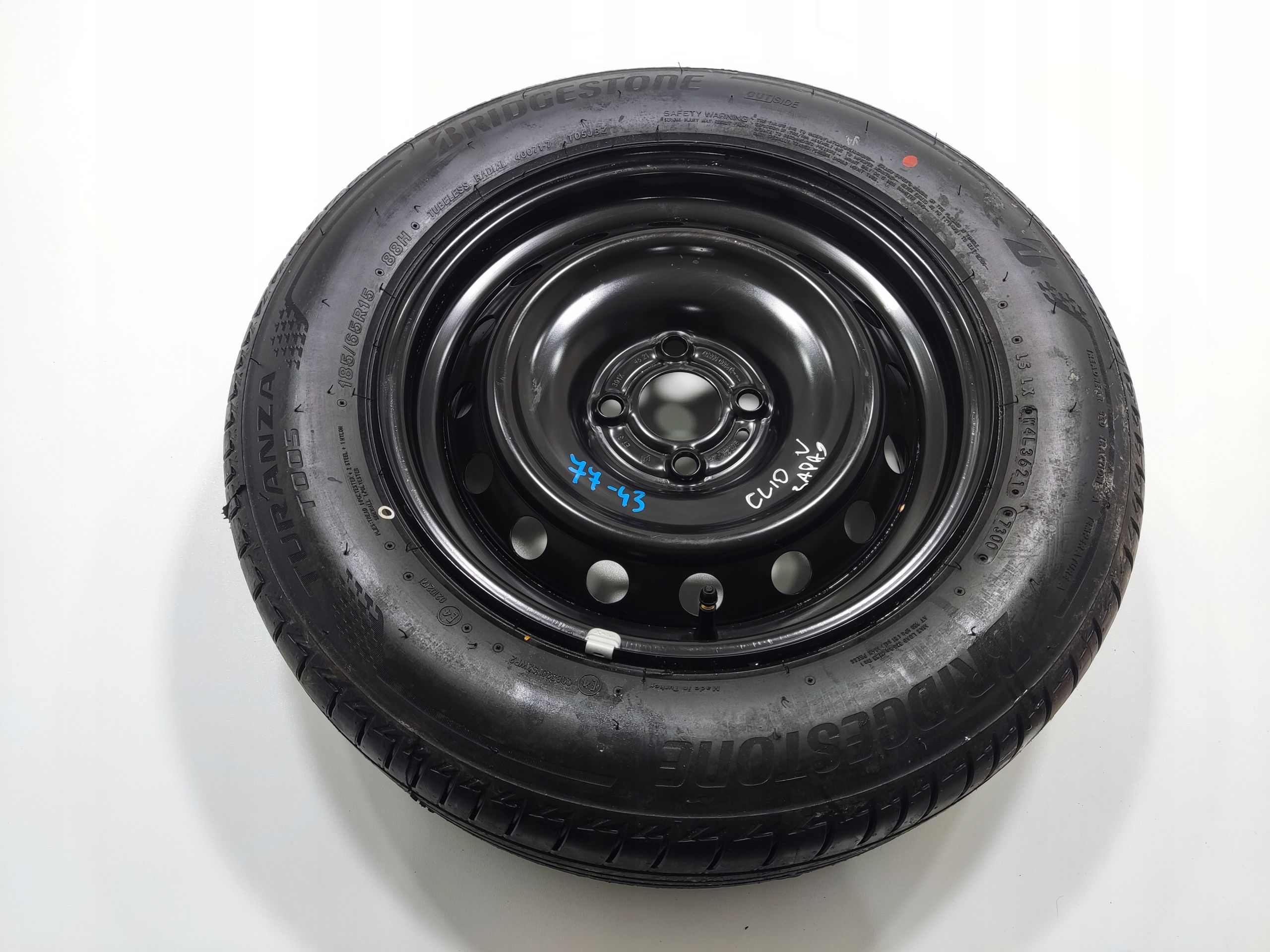 REZERVA DOJAZDOVKA RENAULT CLIO V 15 4X100 ET31 2019-2024