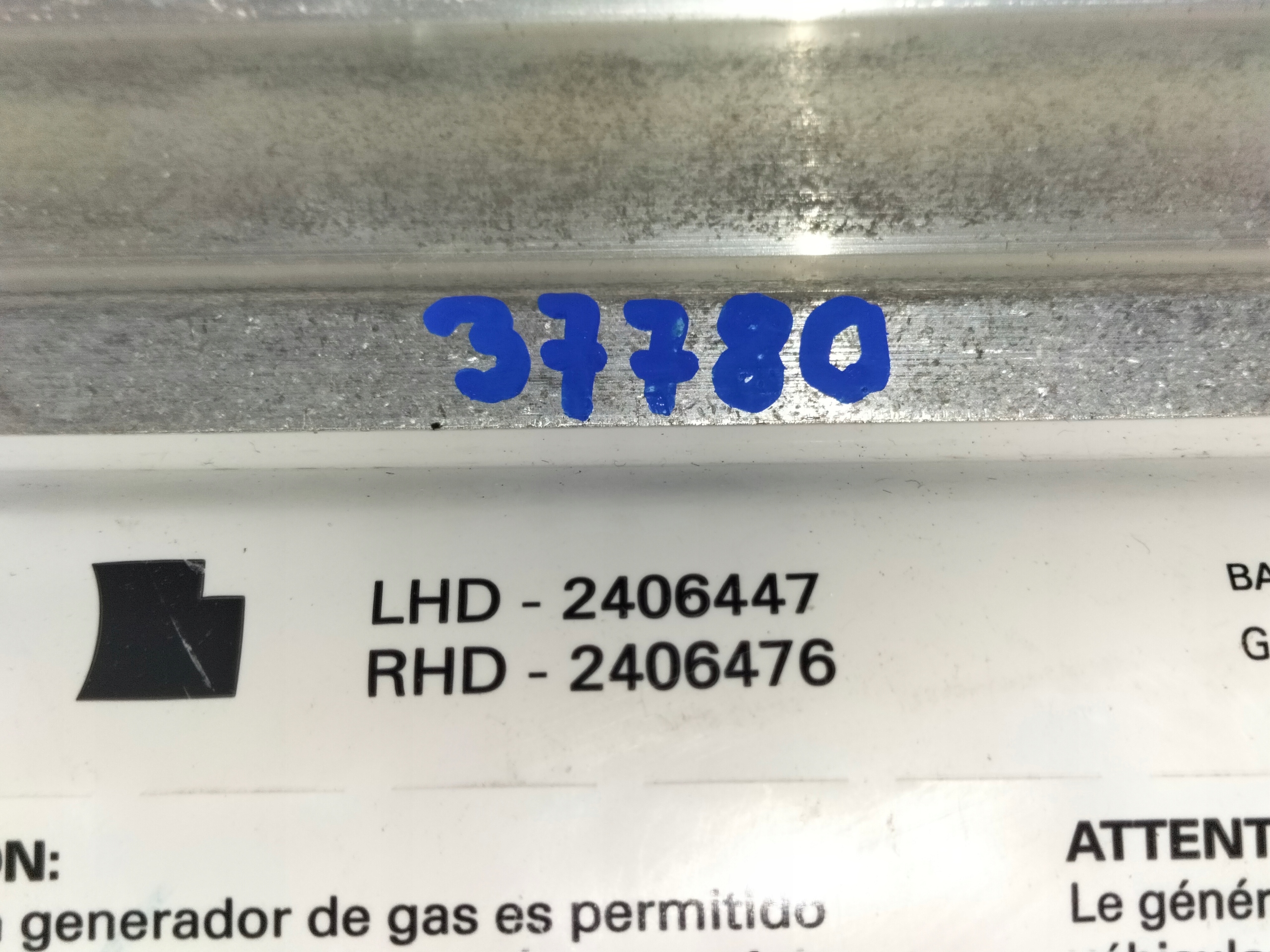 AIRBAG SPOLUJAZDCA PRAVY BMW X5 E70 X6 E71 06-