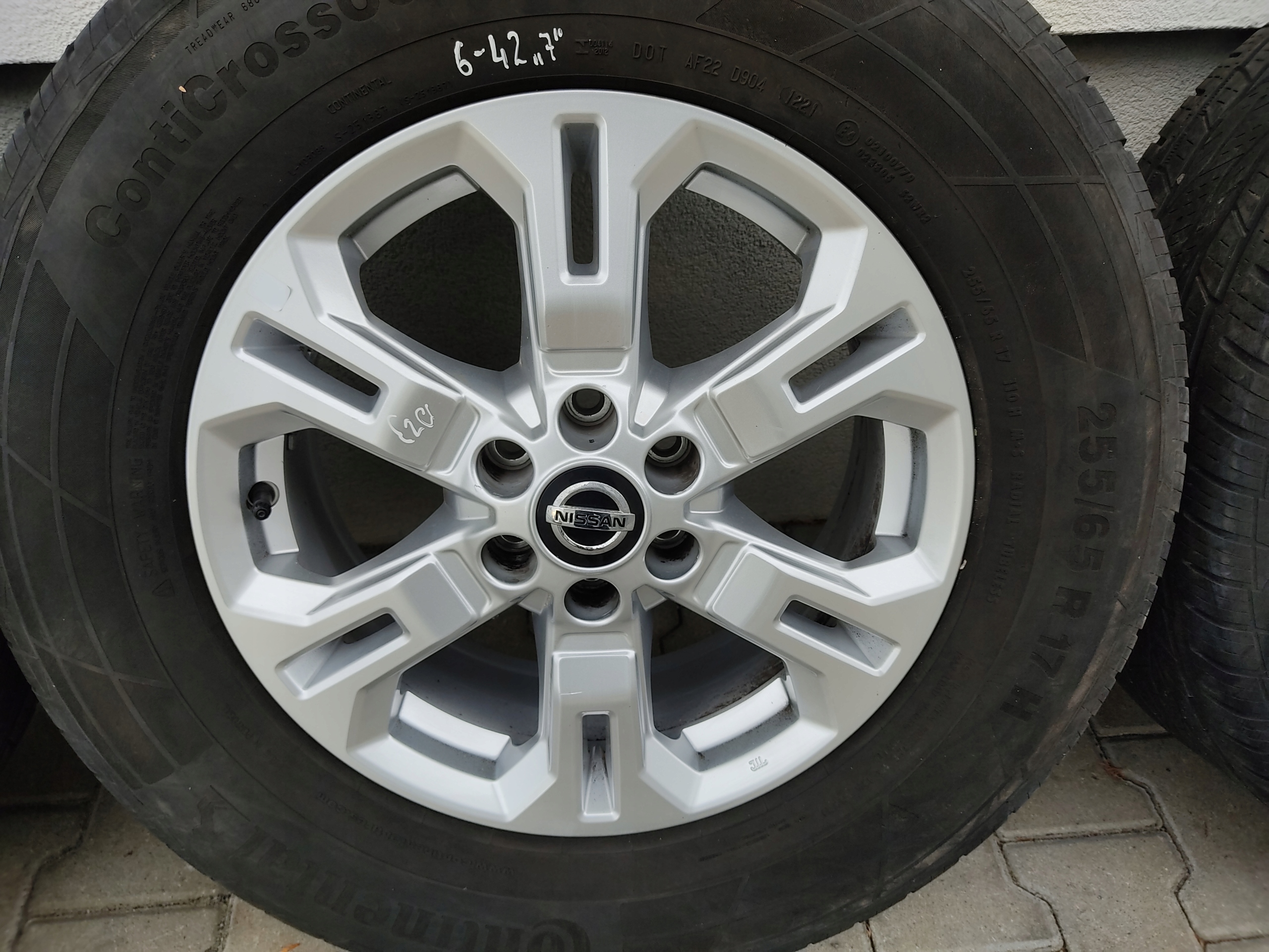 KOLESA HLINIKOVE DISKY ELEKTRONY 17 NISSAN NAVARA IV D23 NP300 6×114.3 ET45 7J