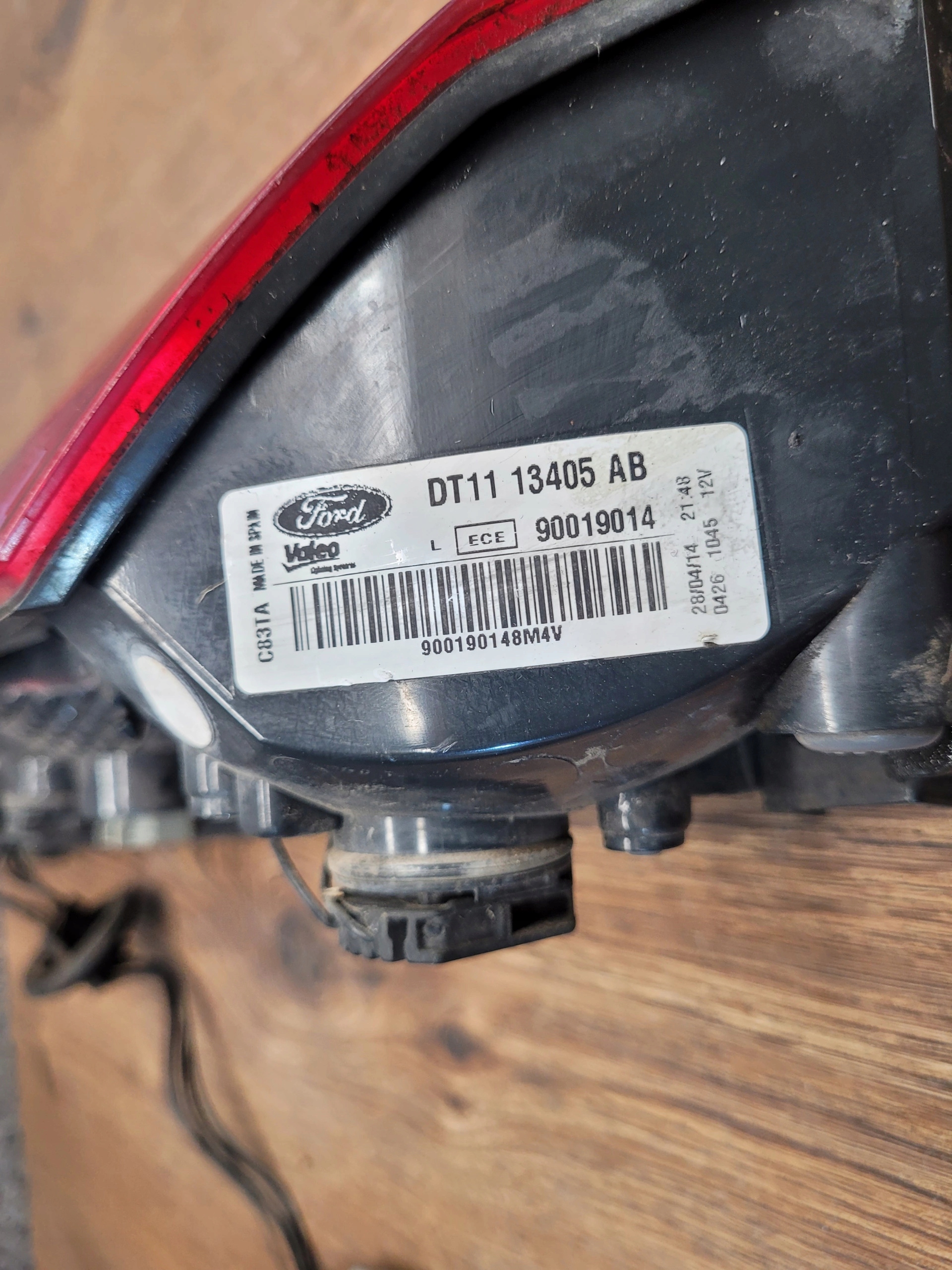 FORD TRANSIT CONNECT MK2 LAVE ZADNE SVETLO DT1113405AB